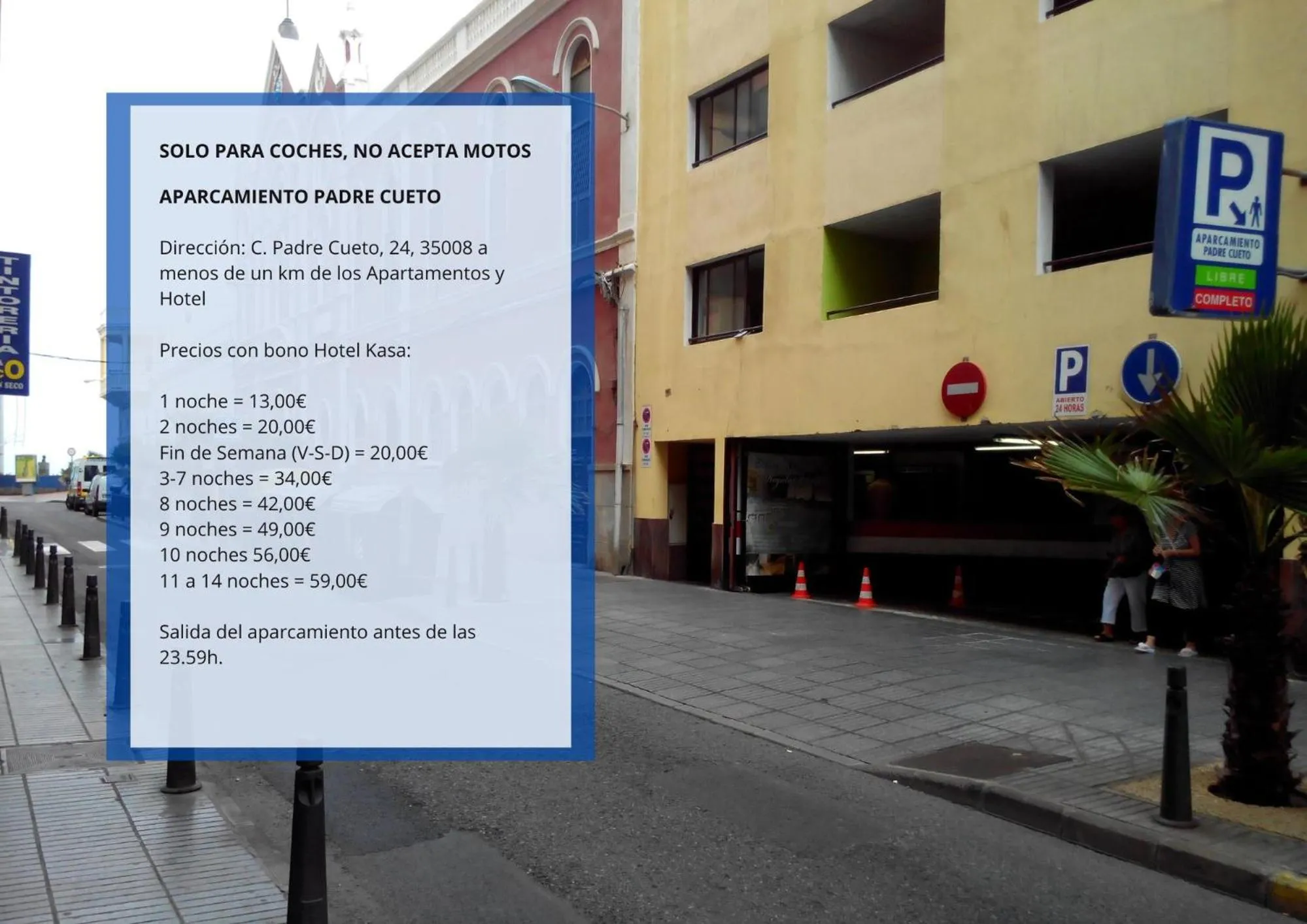 Parking in Hotel Kasa