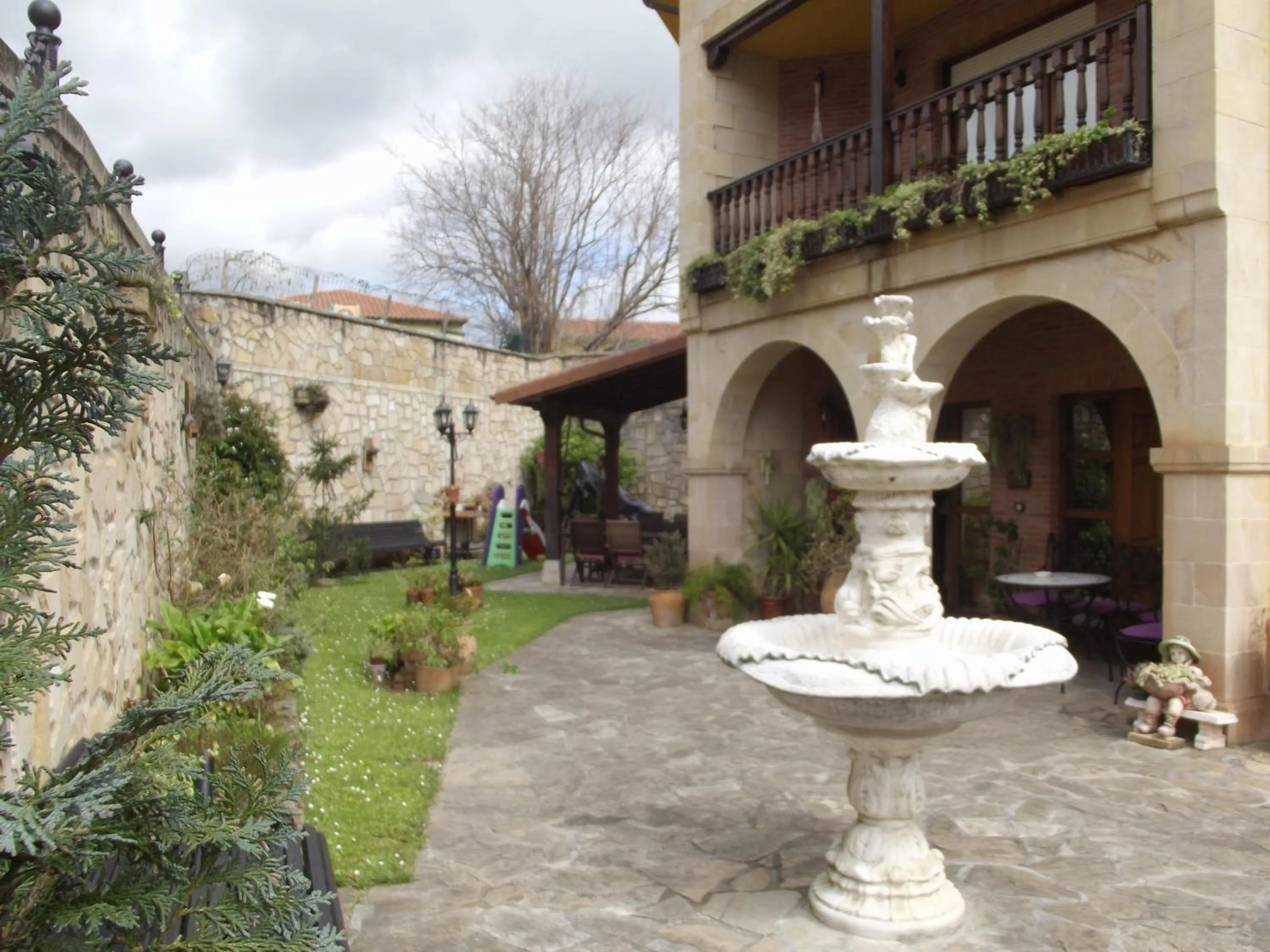 Garden in Posada Carpe Diem