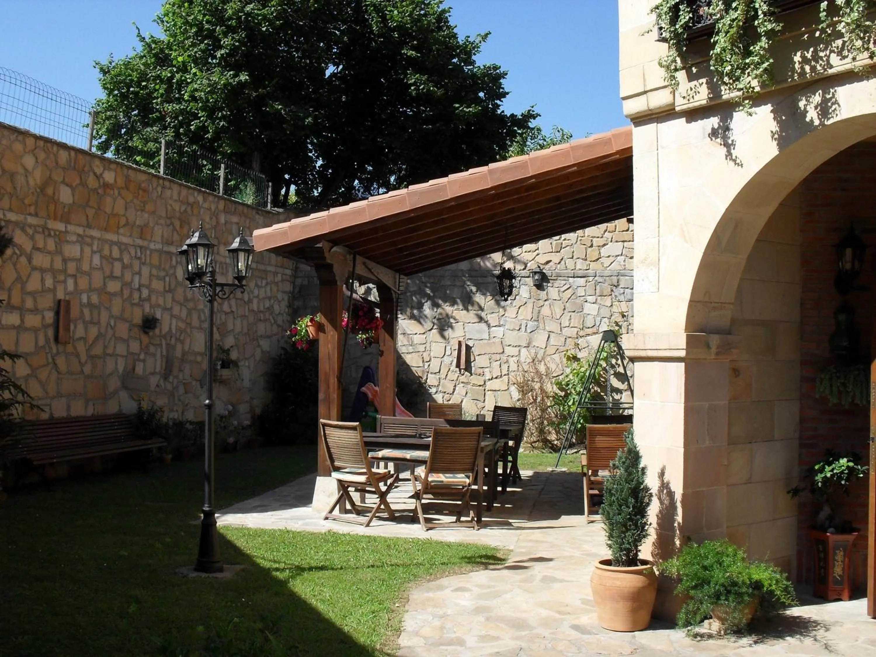 Patio in Posada Carpe Diem