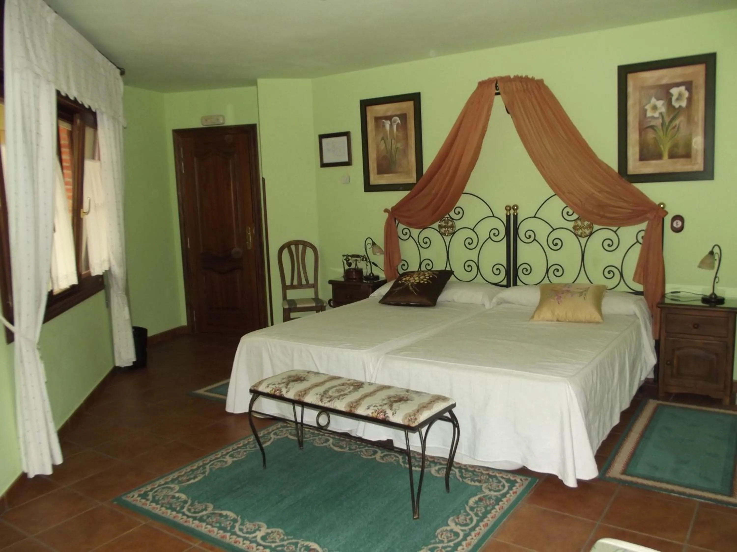 Balcony/Terrace, Bed in Posada Carpe Diem