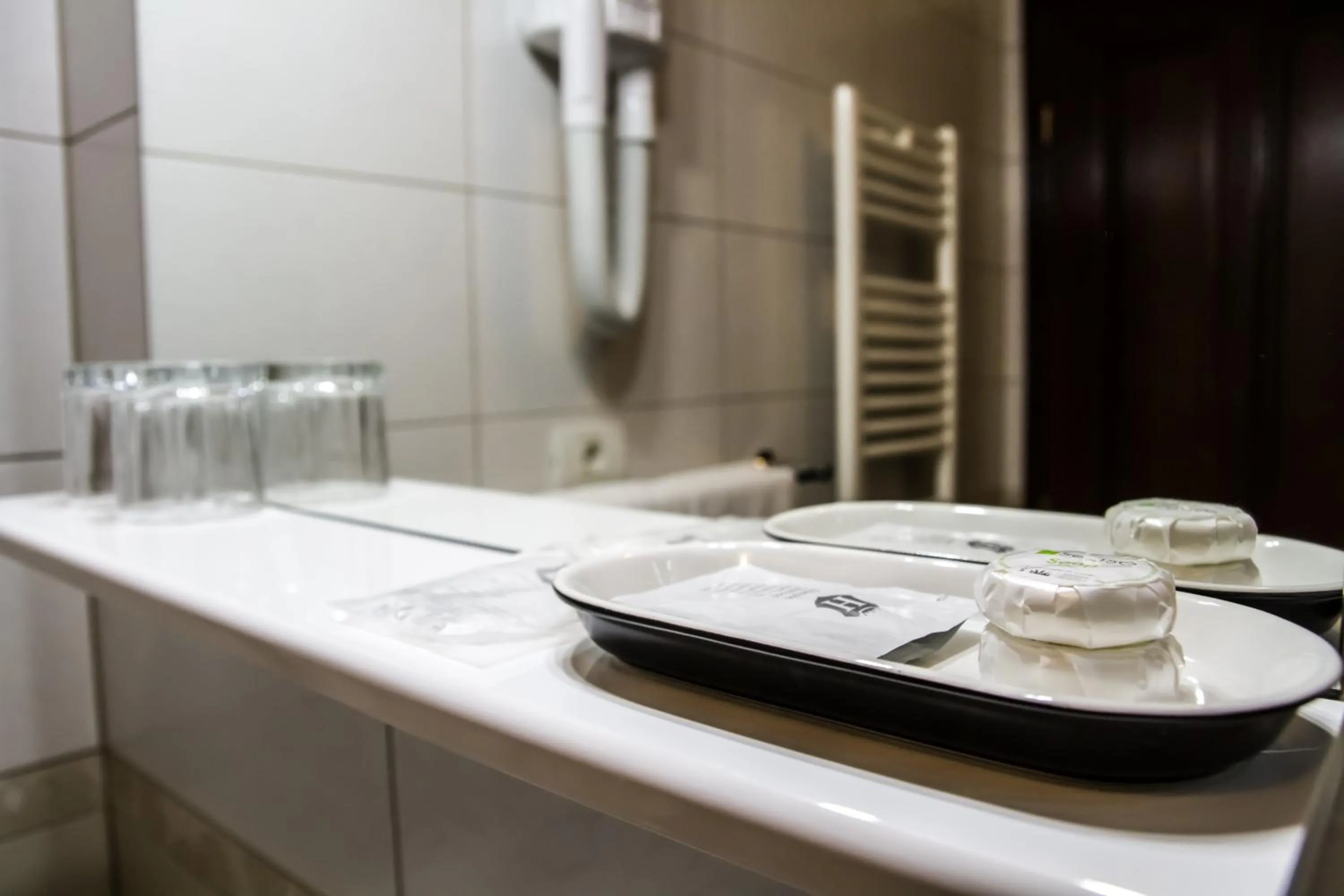 Bathroom in Hotel Hermes