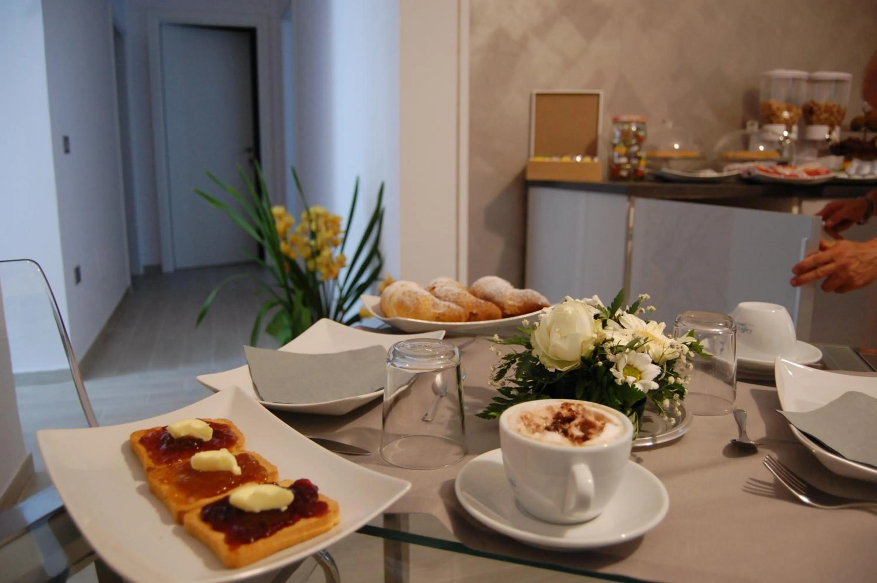 Food and drinks in B&B da Francesco