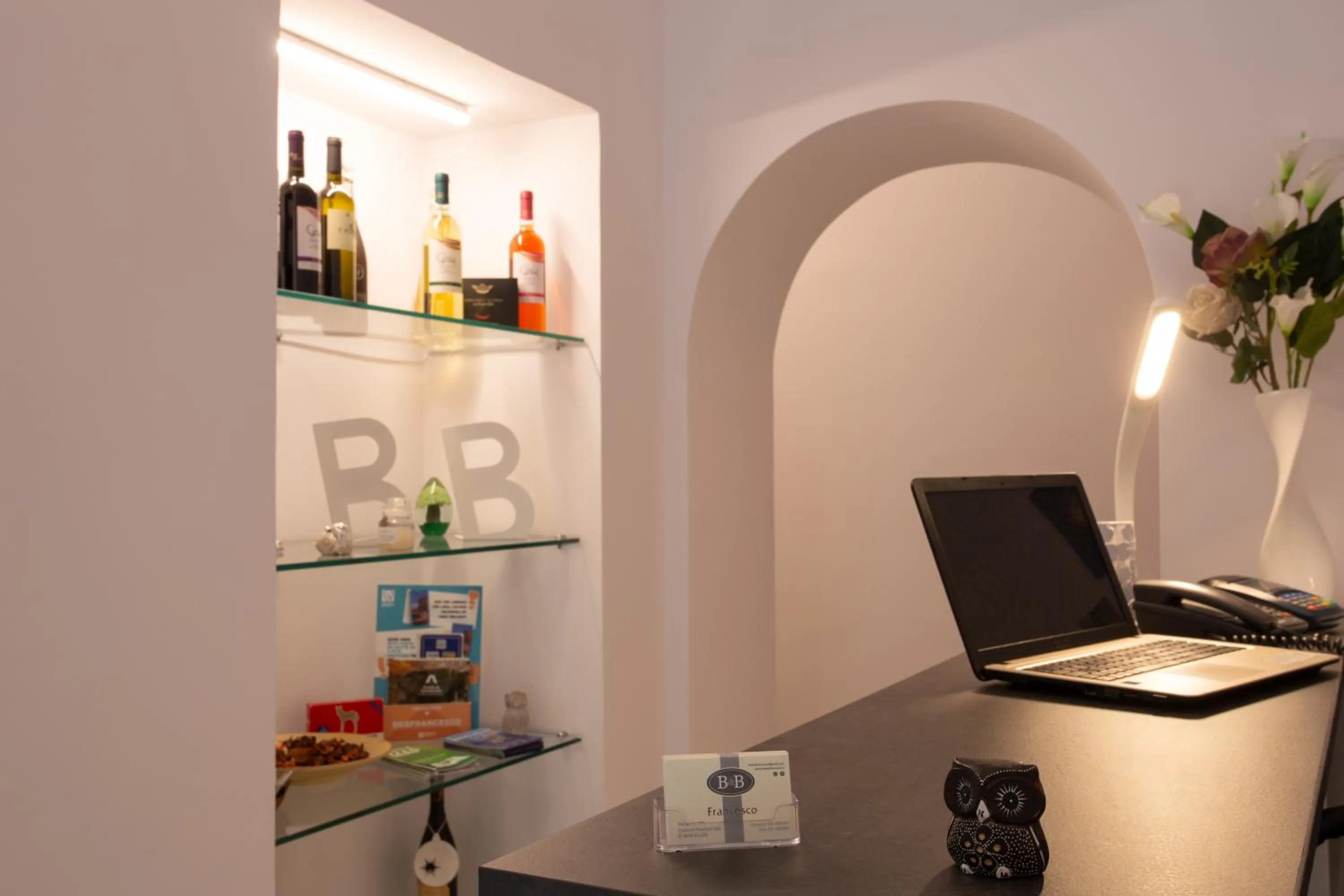 Lobby or reception in B&B da Francesco