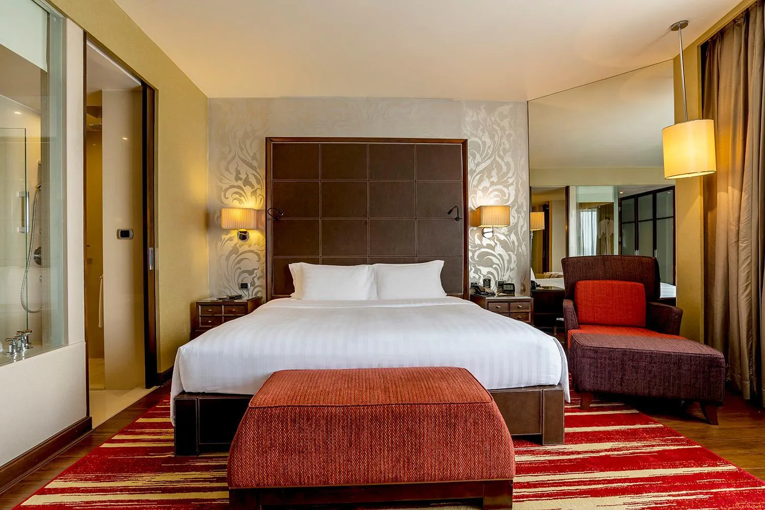 Bedroom, Bed in Pullman Bangkok Grande Sukhumvit