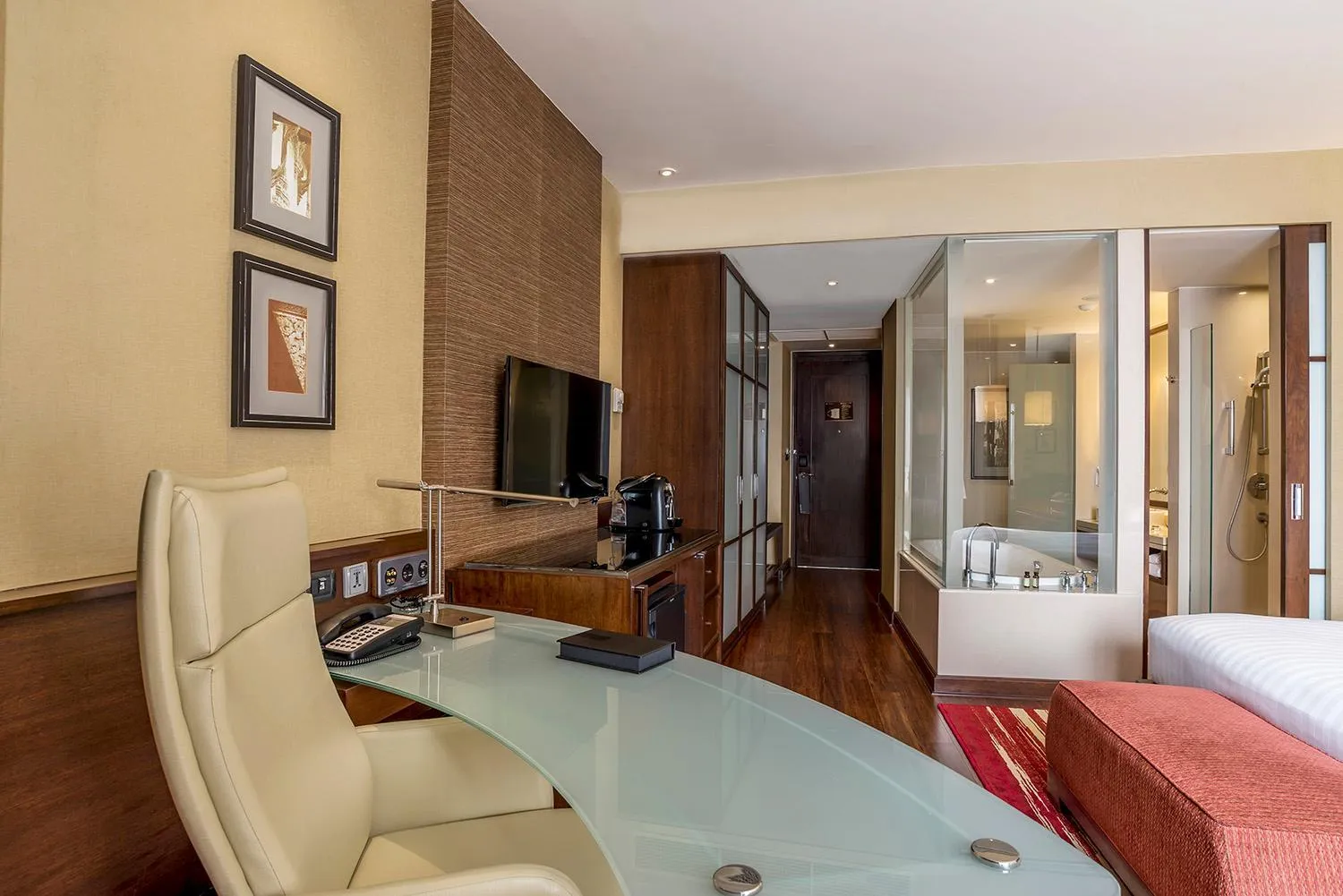 Bedroom, Bed in Pullman Bangkok Grande Sukhumvit