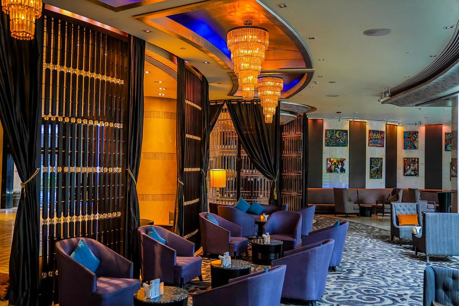 Lounge or bar in Pullman Bangkok Grande Sukhumvit