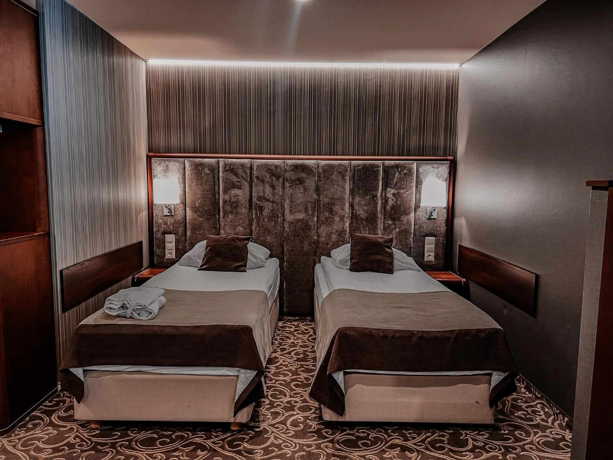 Bed in Hotel Klimczok Resort&Spa