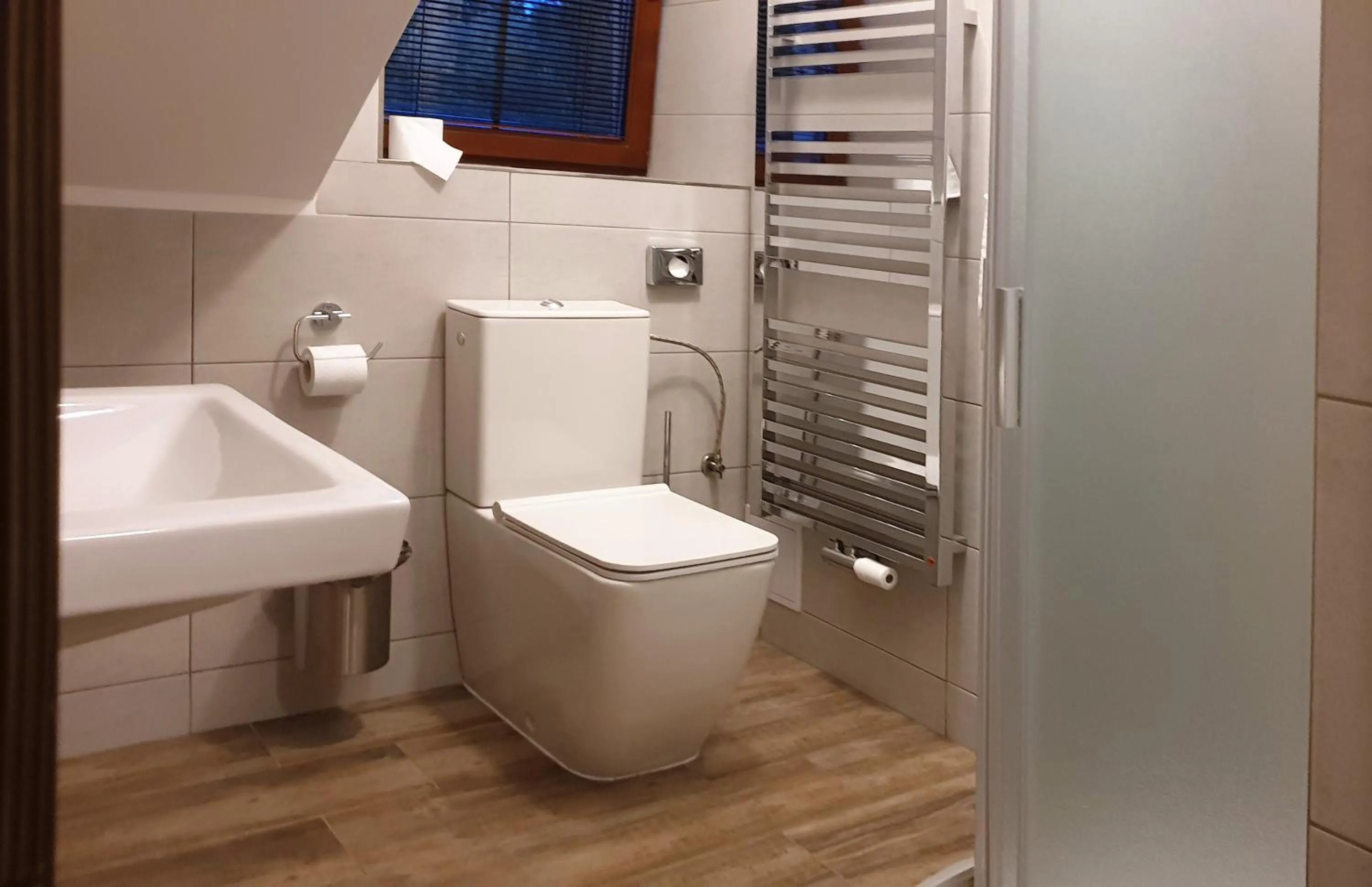 Bathroom in Bunkr Karlštejn