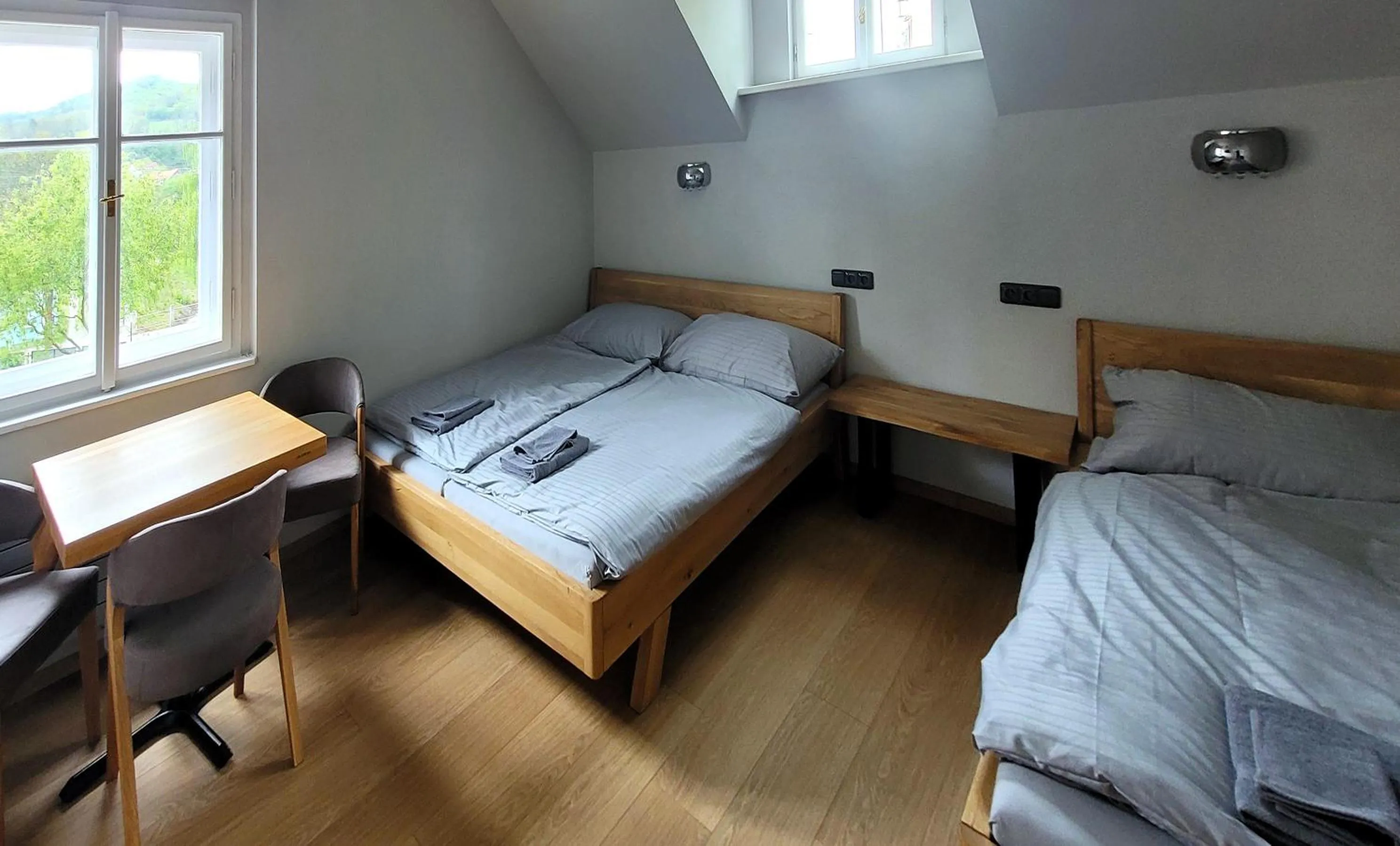 Bed in Bunkr Karlštejn