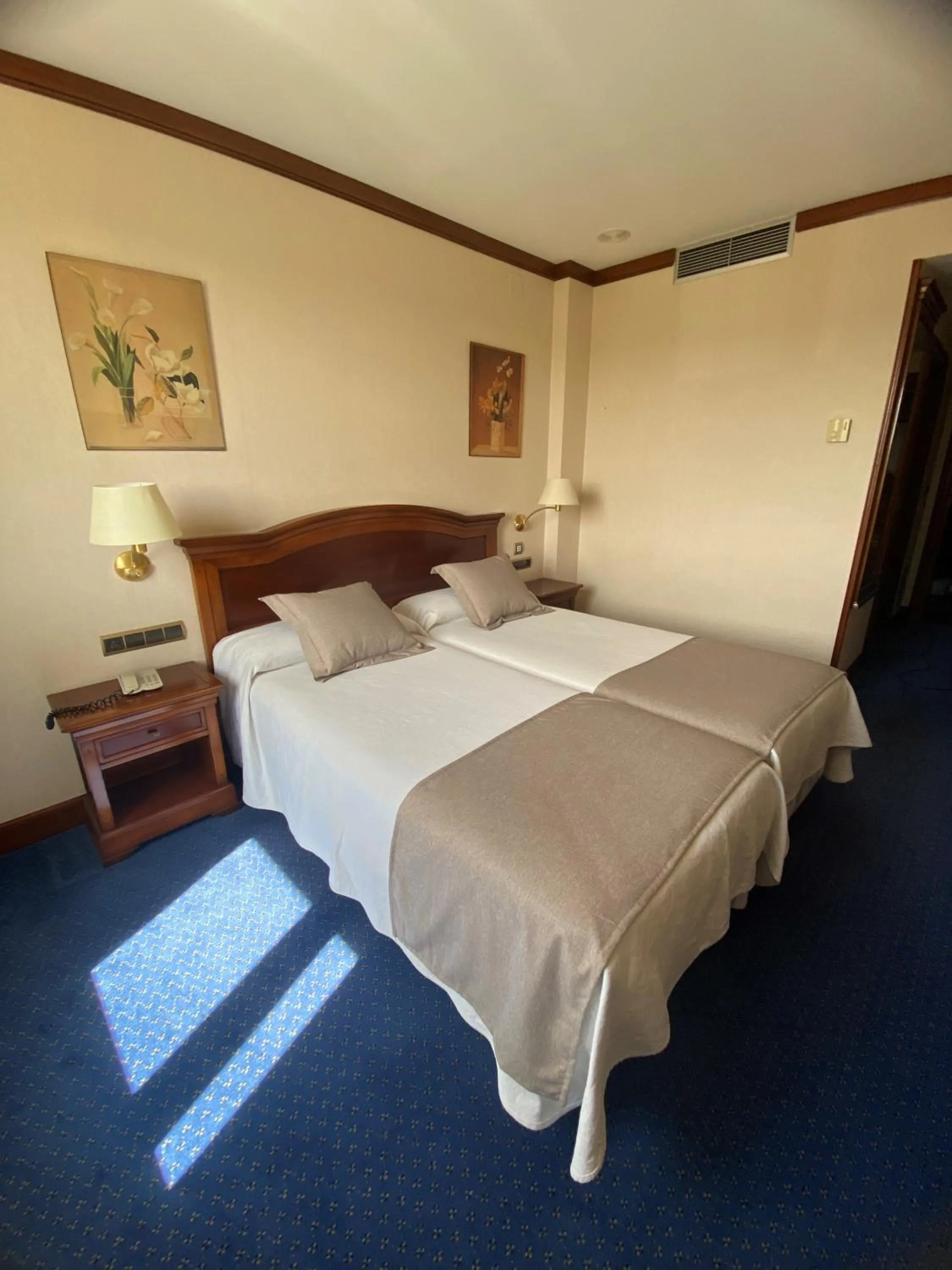 Bed in Hotel Villa De Almazan