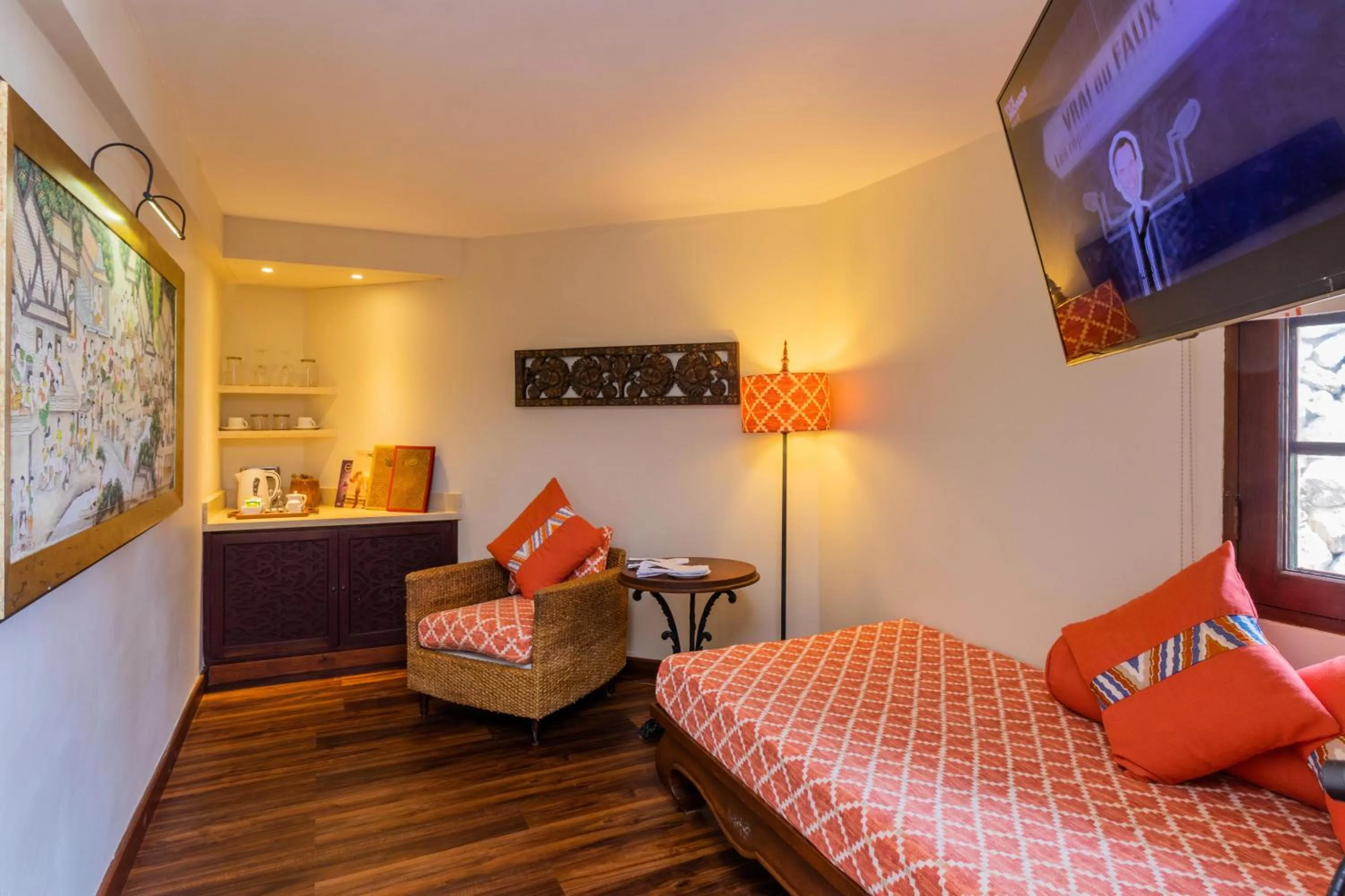 Living room, Bed in Anavana Beach Resort