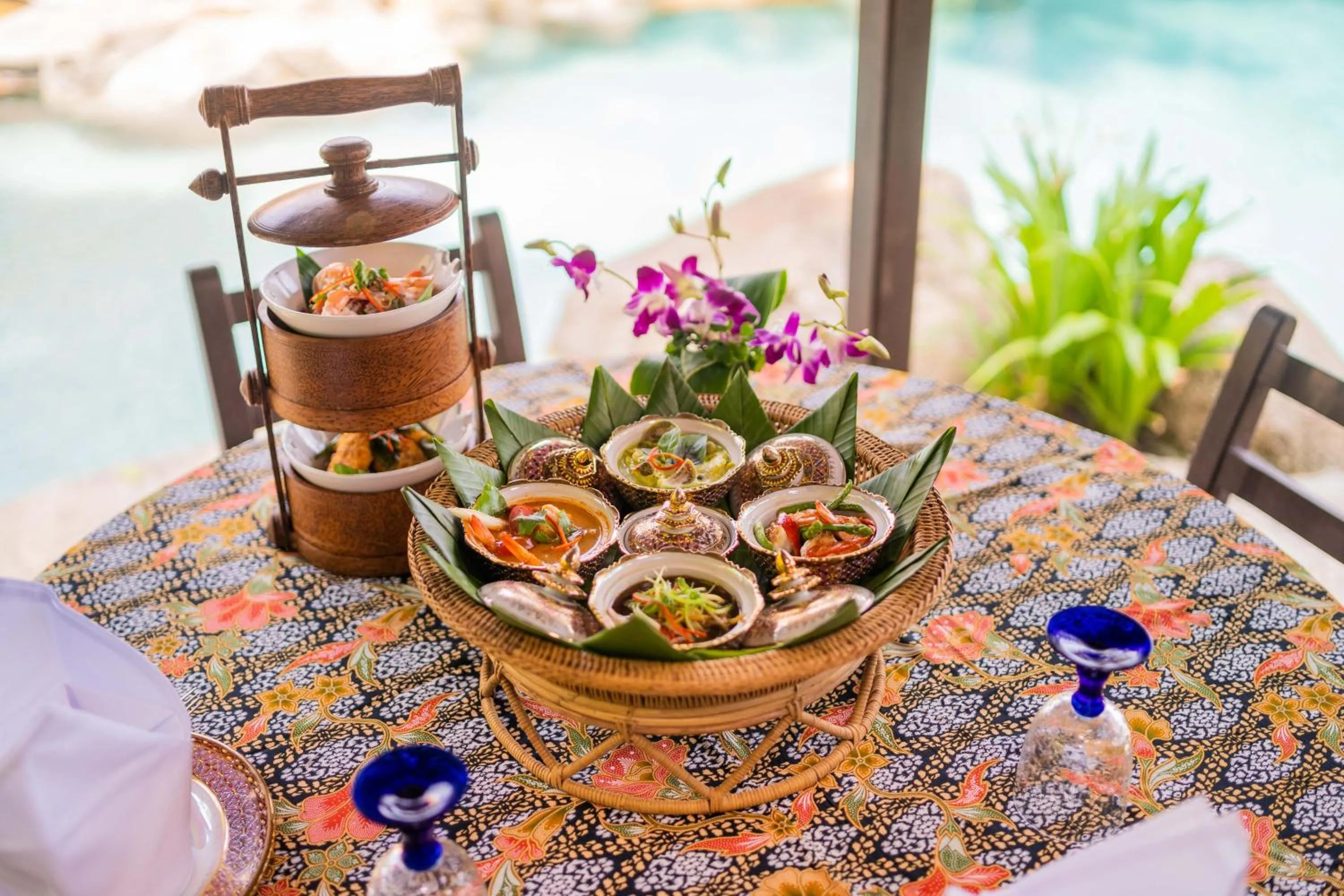 Food in Anavana Beach Resort