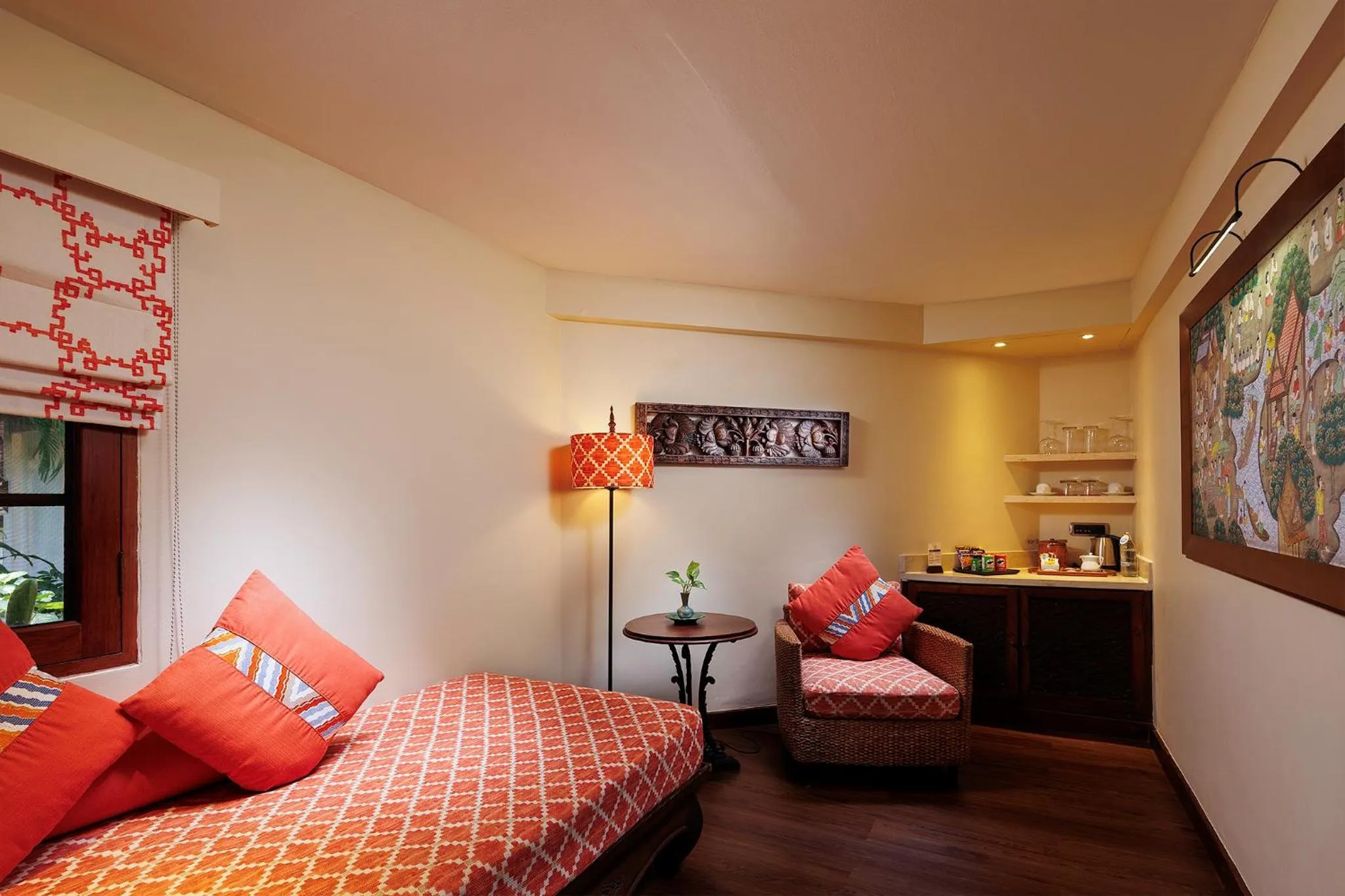 Coffee/tea facilities, Bed in Anavana Beach Resort