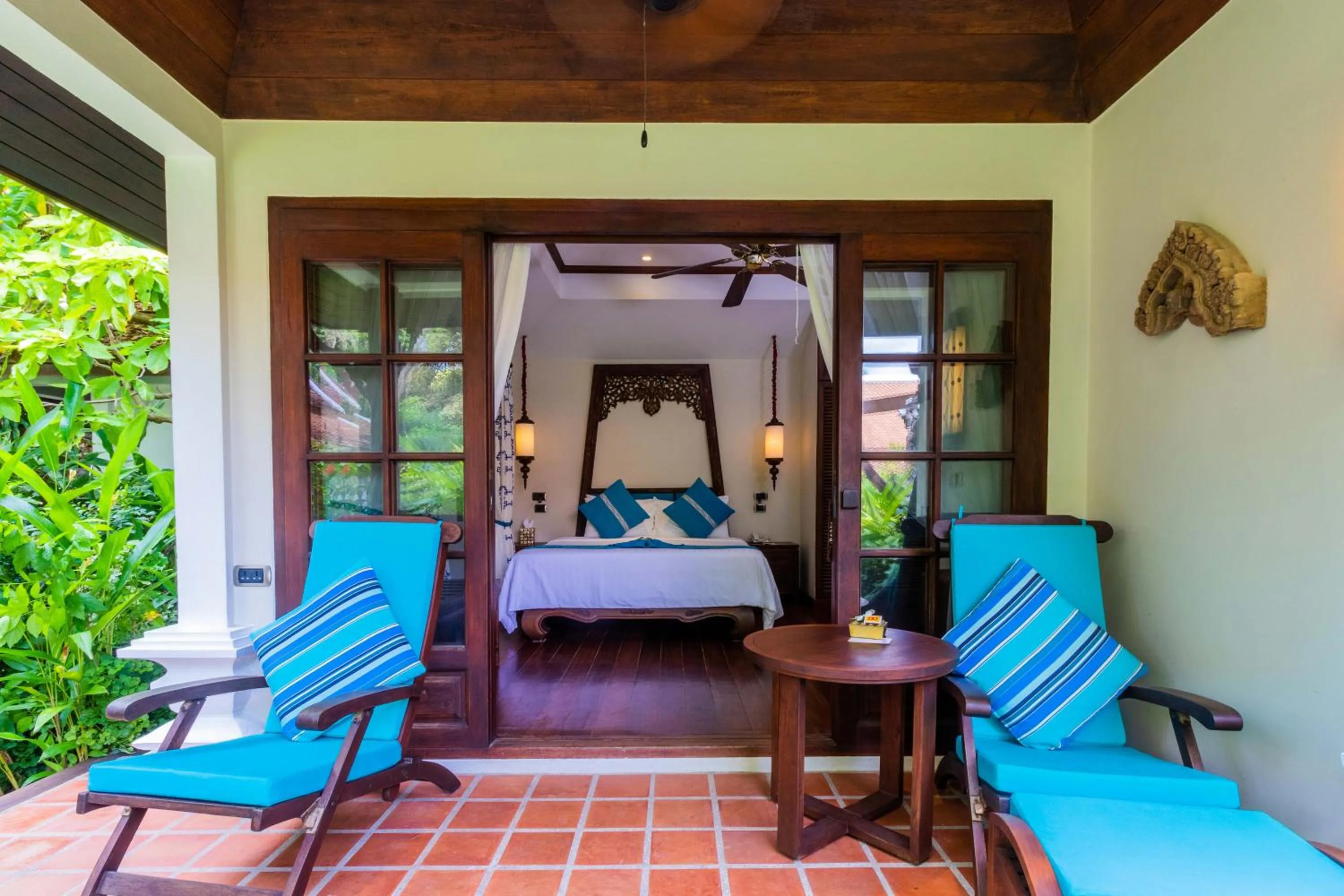 Patio in Anavana Beach Resort