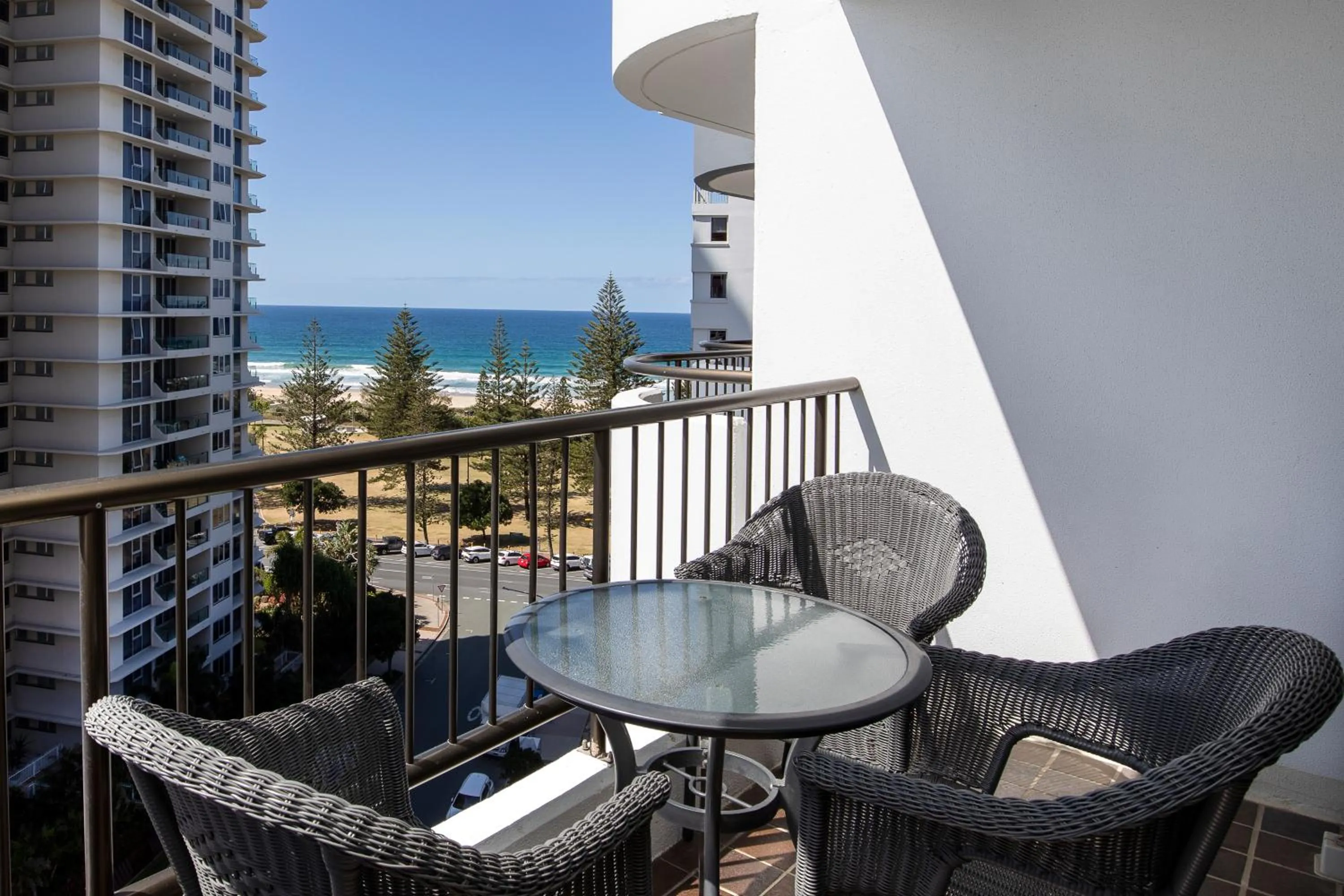 Balcony/Terrace in Pacific Resort Broadbeach