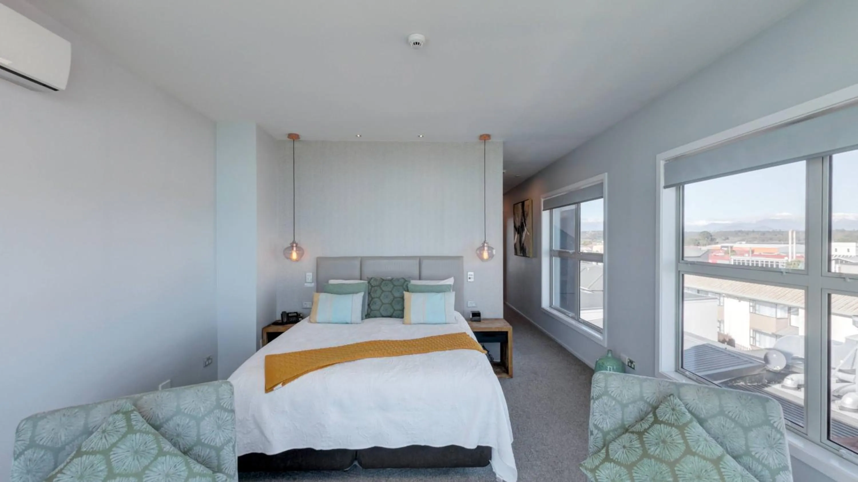 Bedroom, Bed in Beachfront Hotel Hokitika