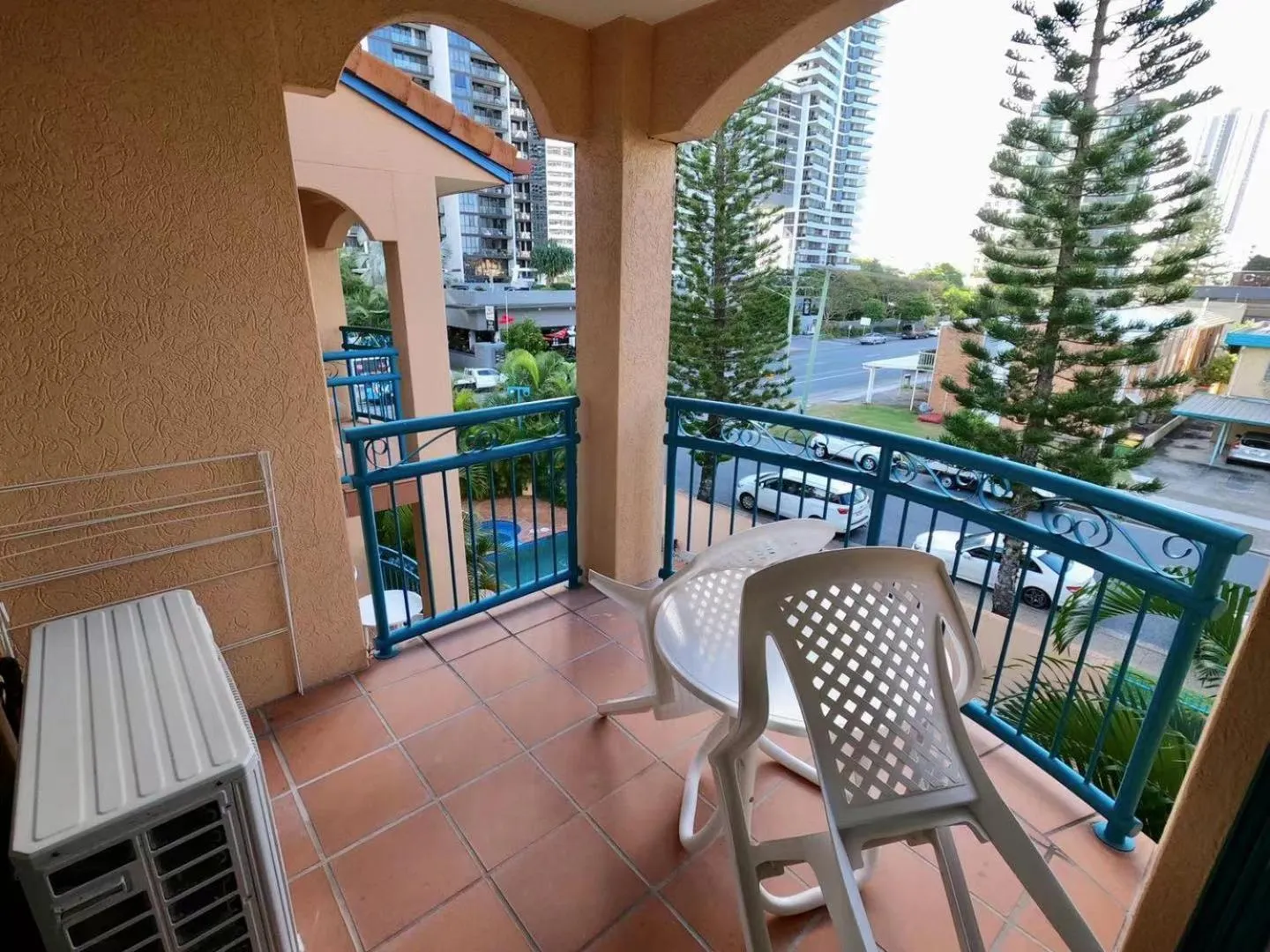 Balcony/Terrace in Aruba Surf Resort