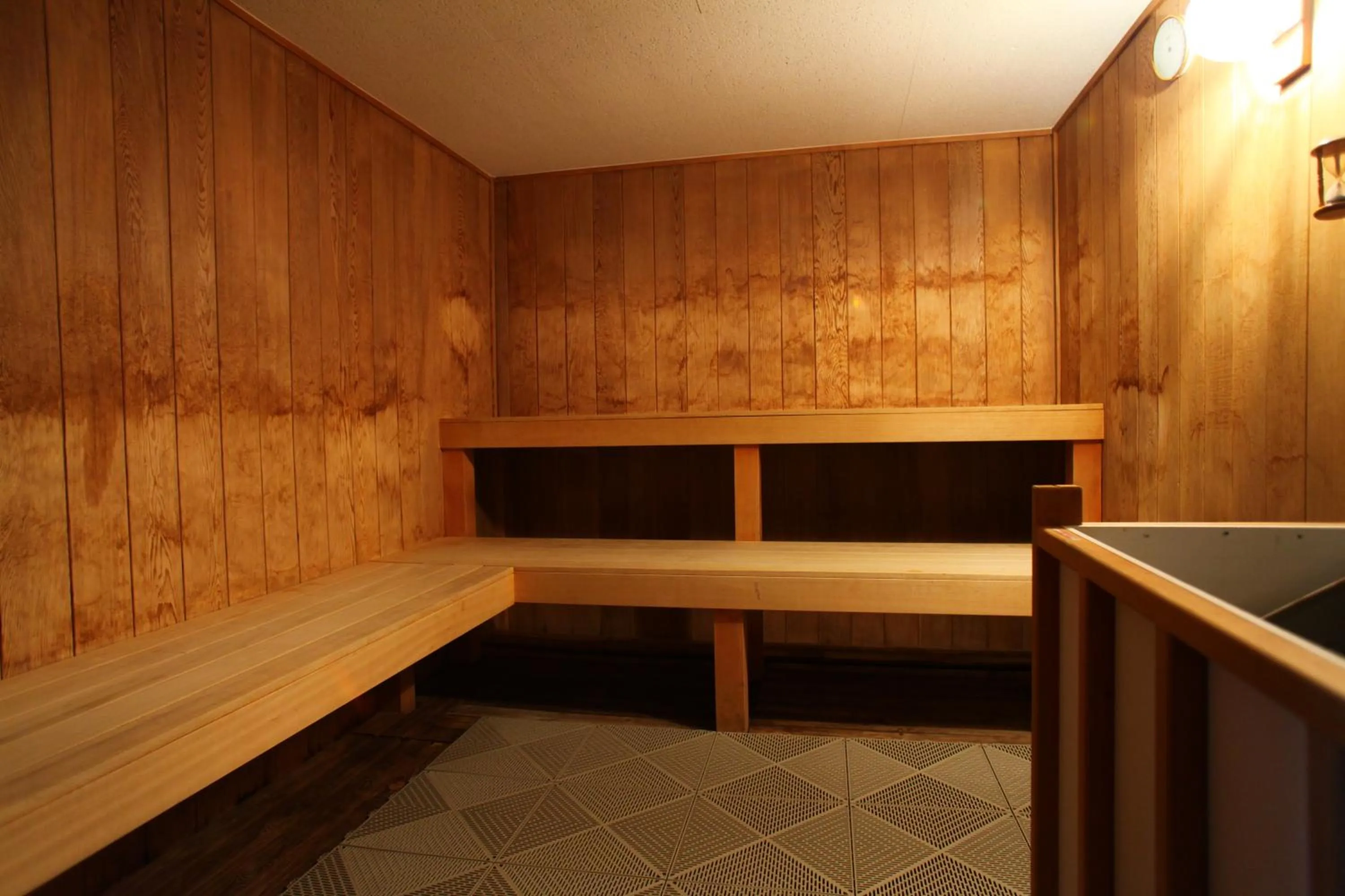 Sauna in International Resort Hotel Yurakujo