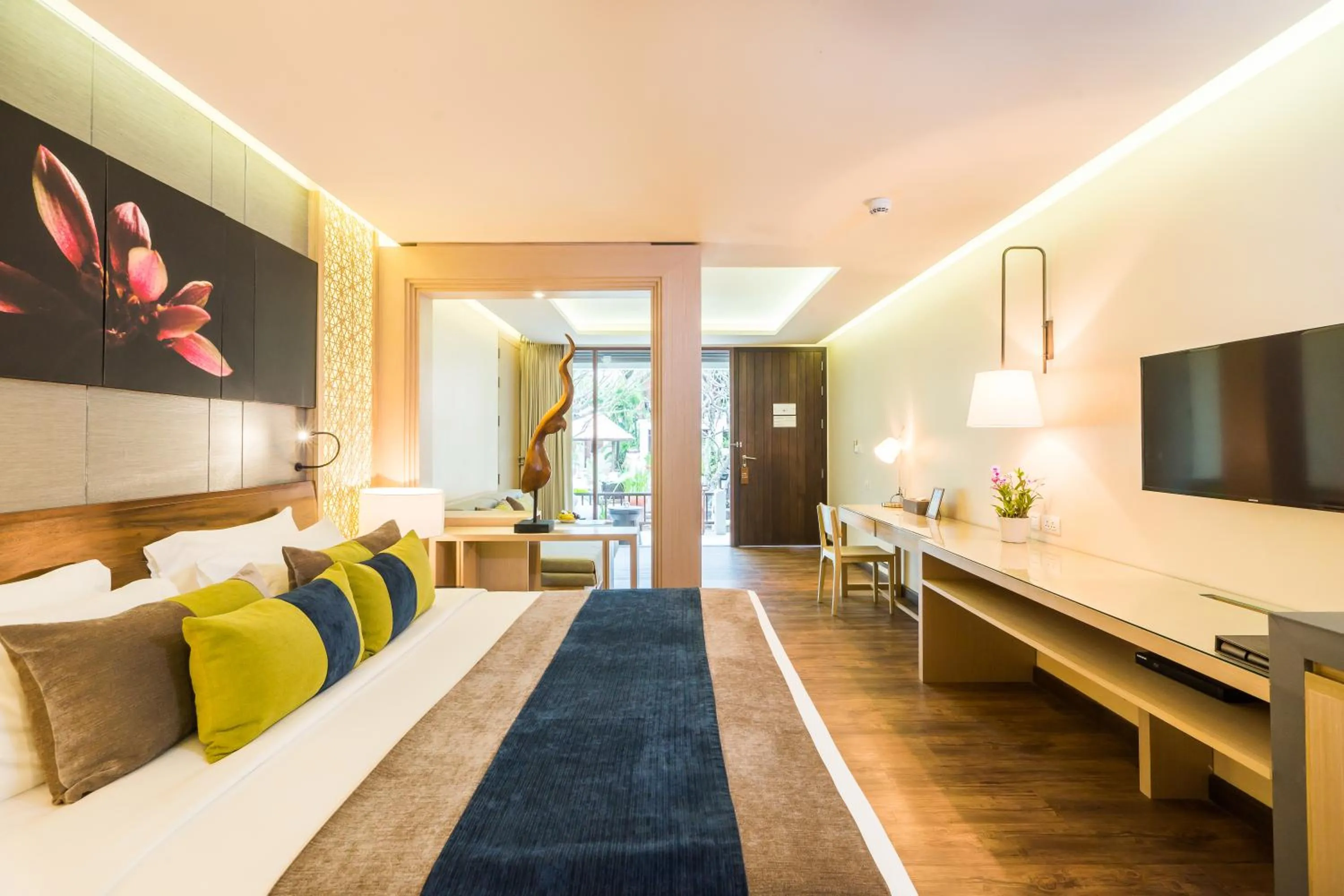 Bedroom, Bed in Chaweng Regent Beach Resort