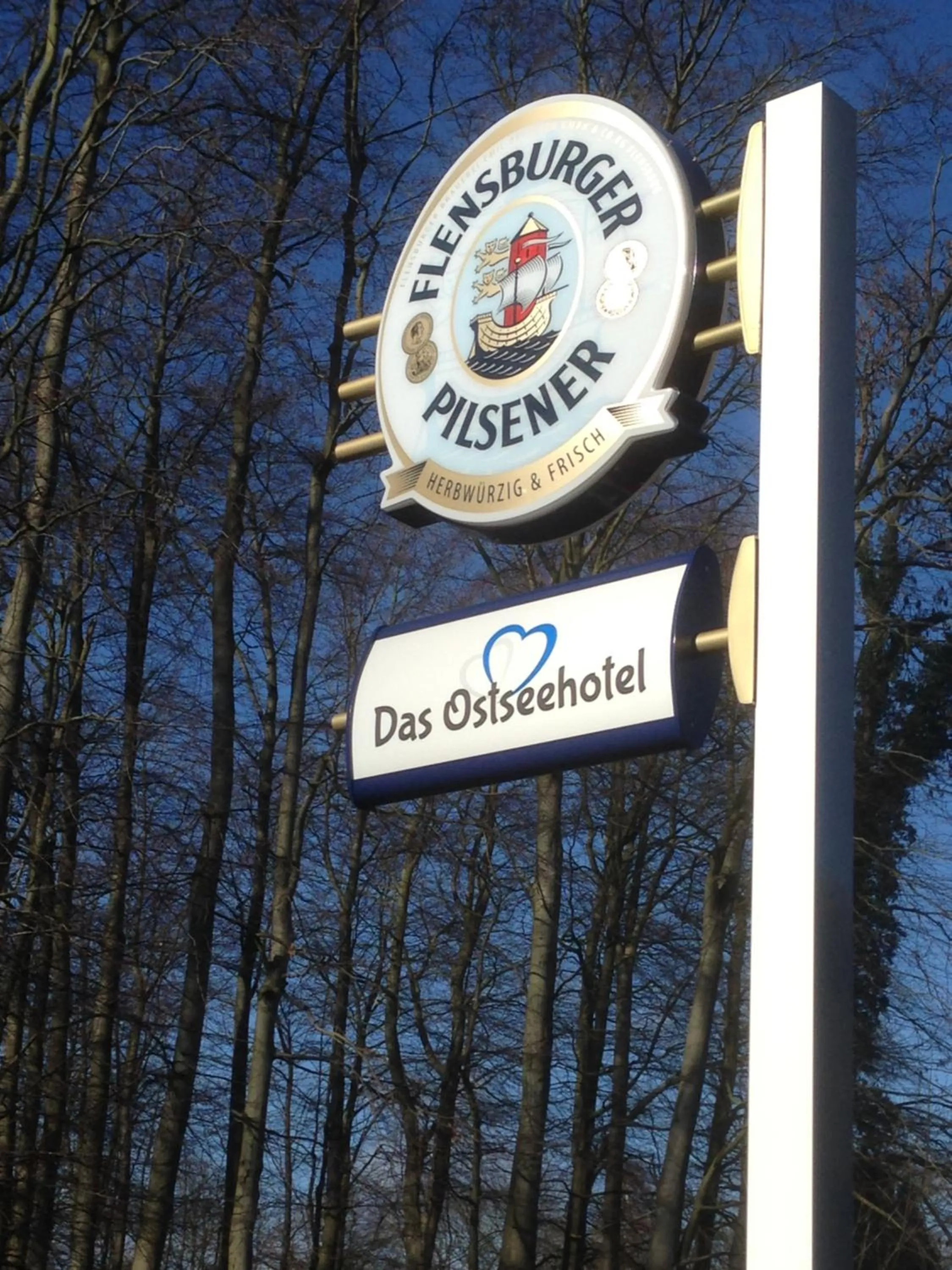 Decorative detail in Das Ostseehotel