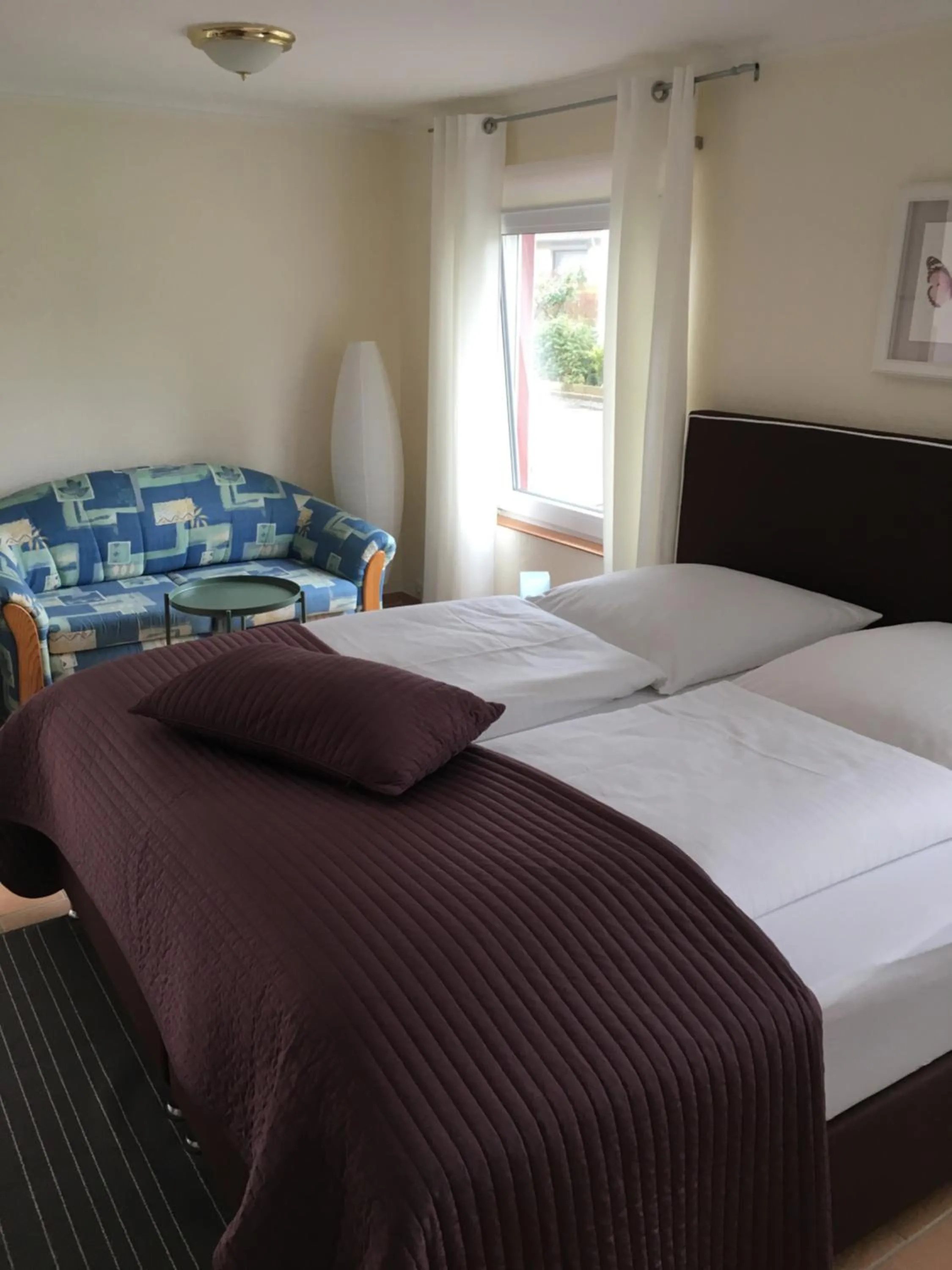 Bed in Das Ostseehotel