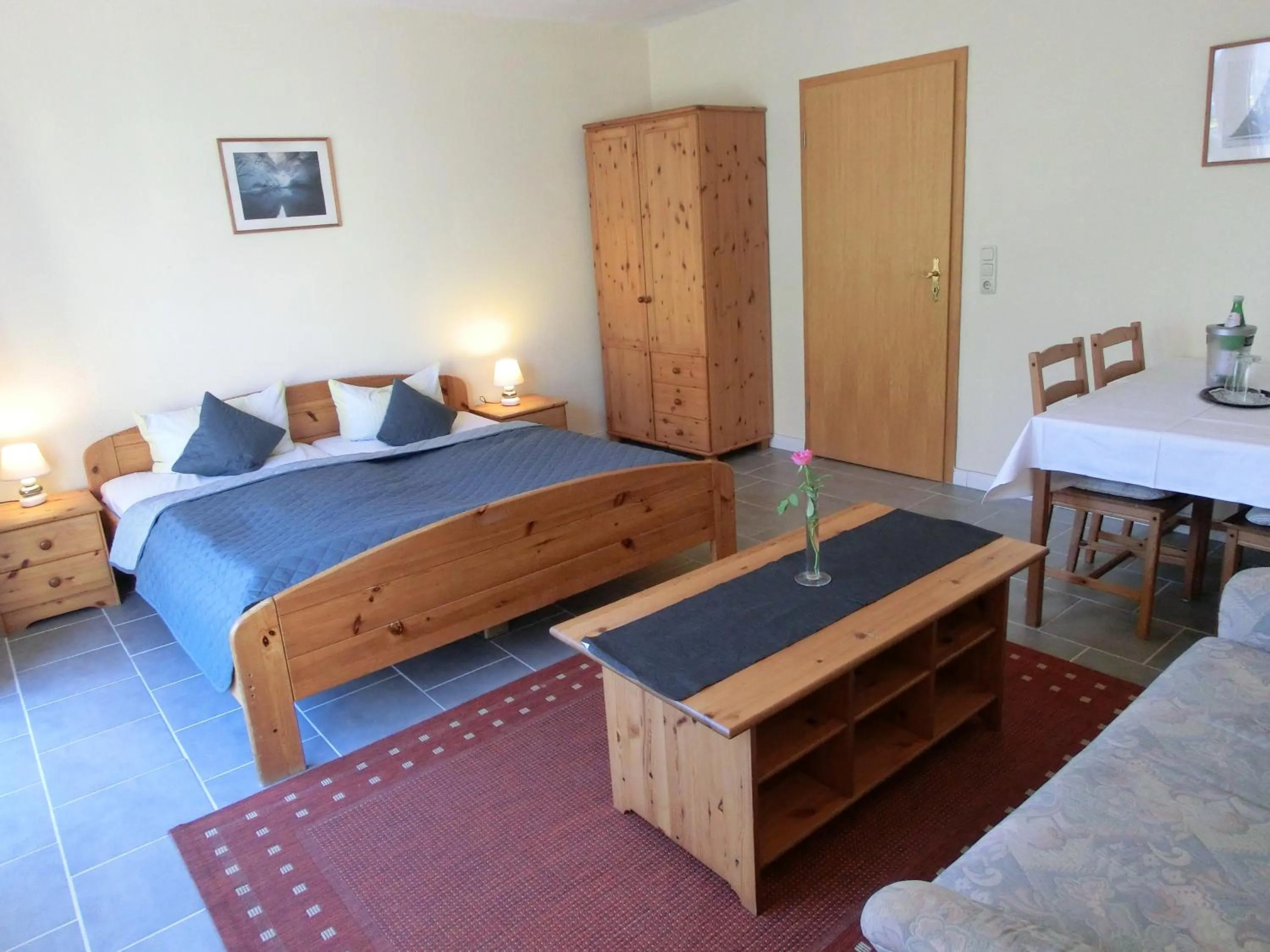 Photo of the whole room, Bed in Hotel Seelust