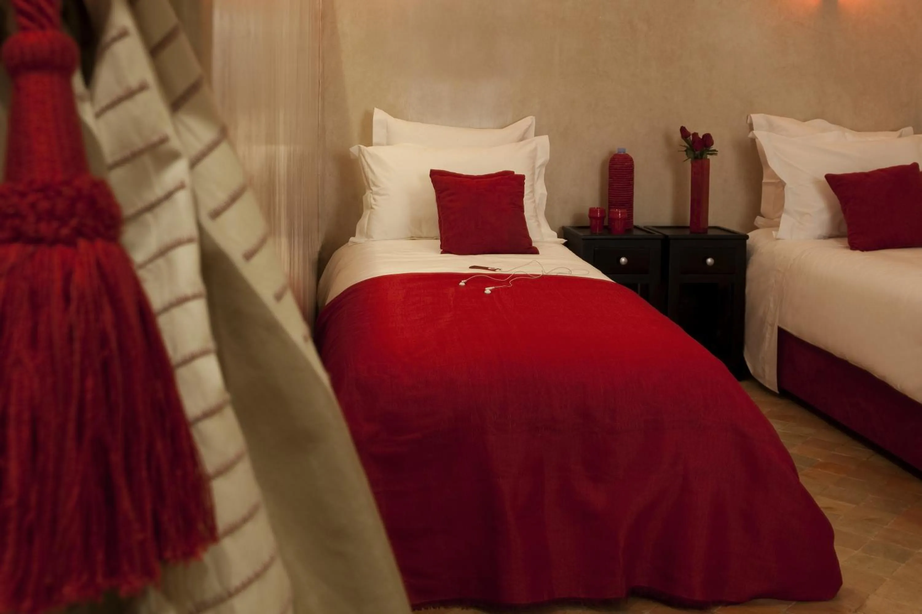 Bed in Riad Cocoon