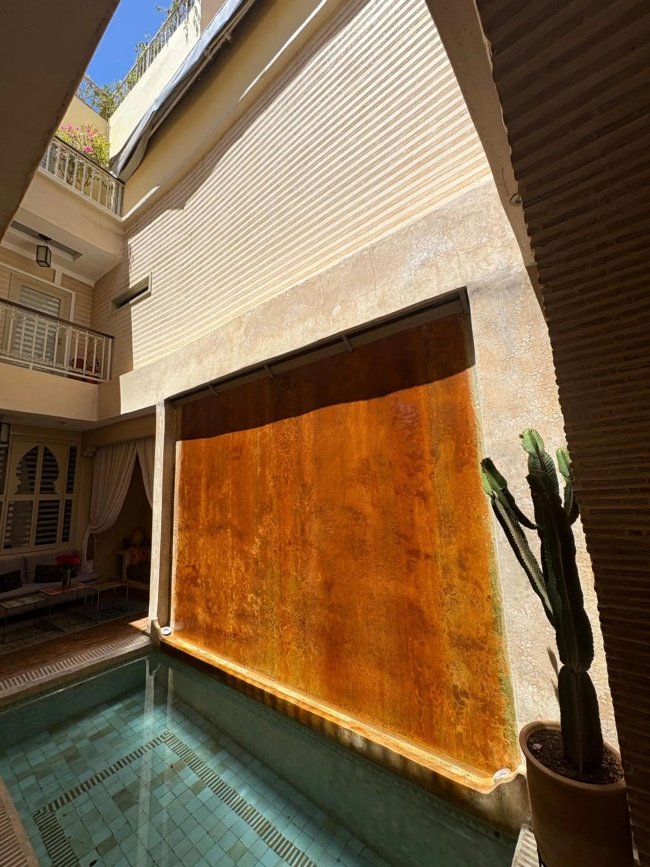 Swimming pool in Riad Cocoon