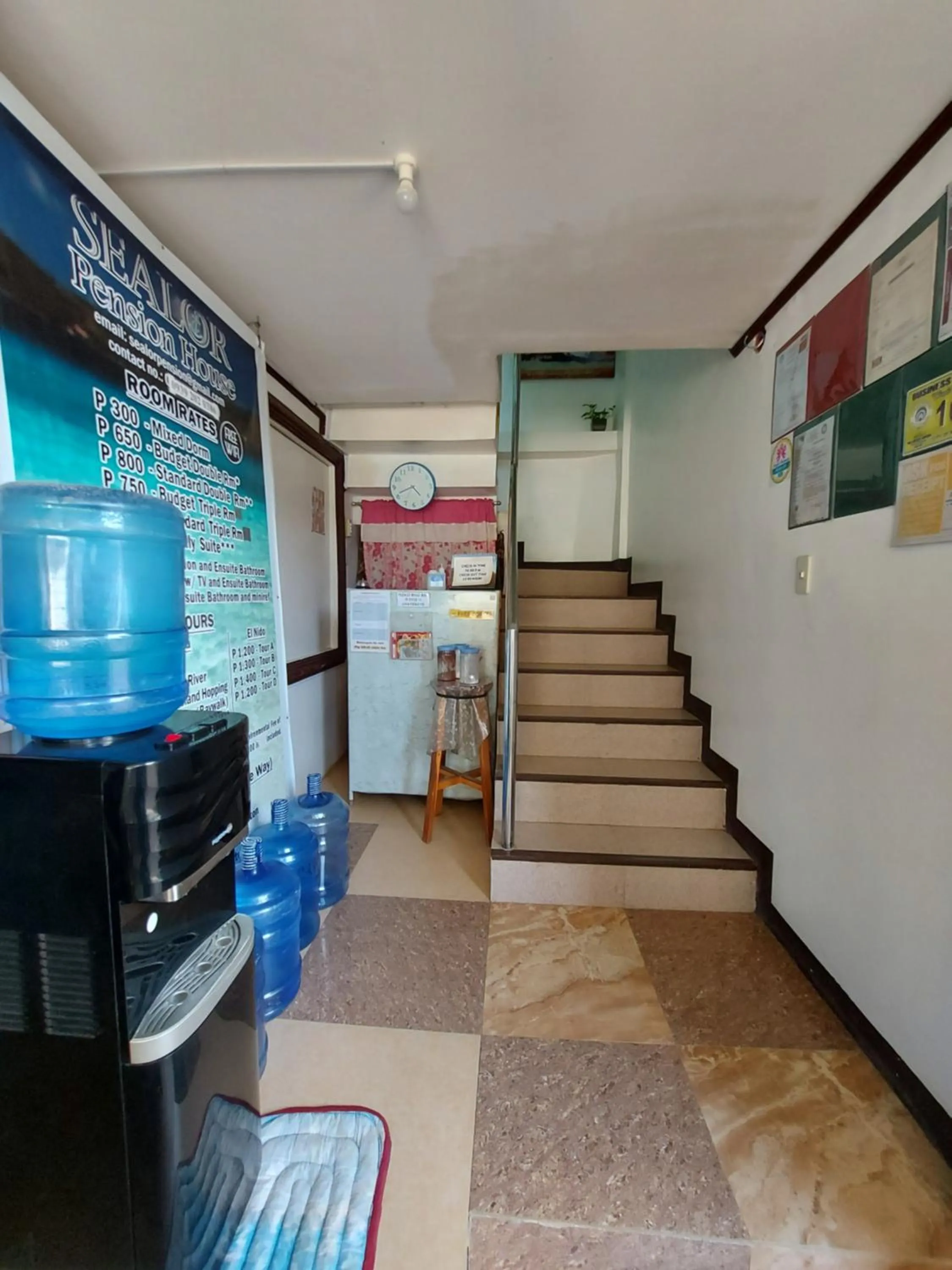 Lobby or reception in Sealor Pension House