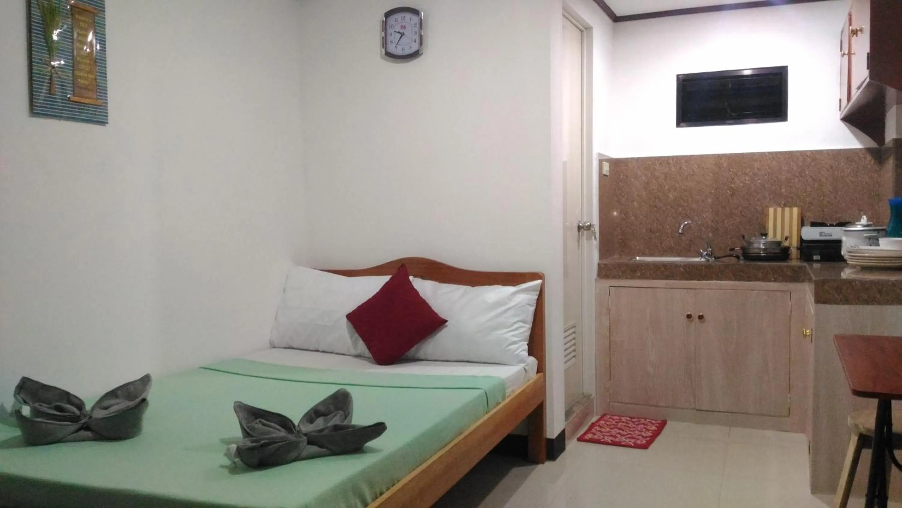 Bed in Sealor Pension House