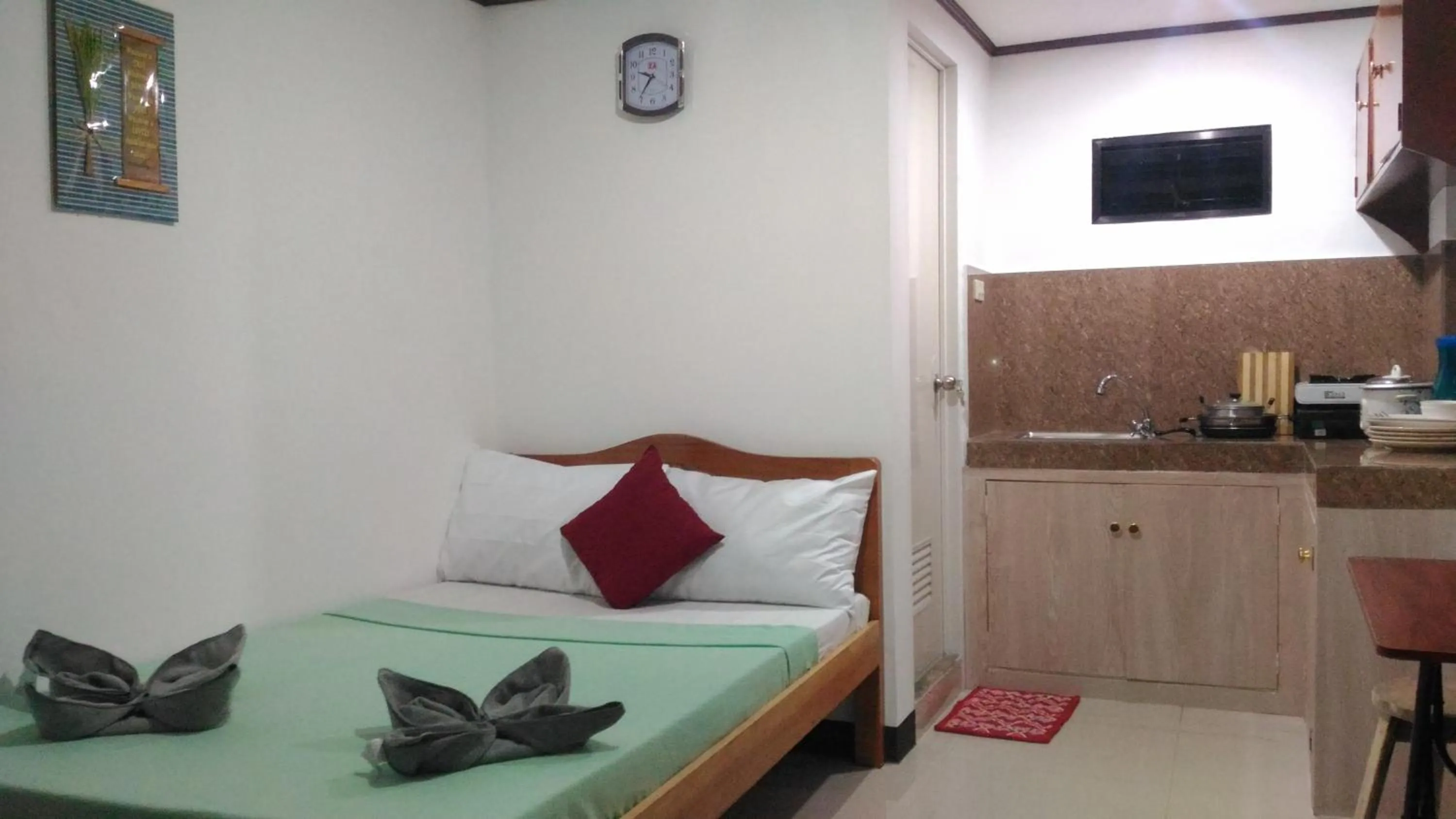 Bed in Sealor Pension House