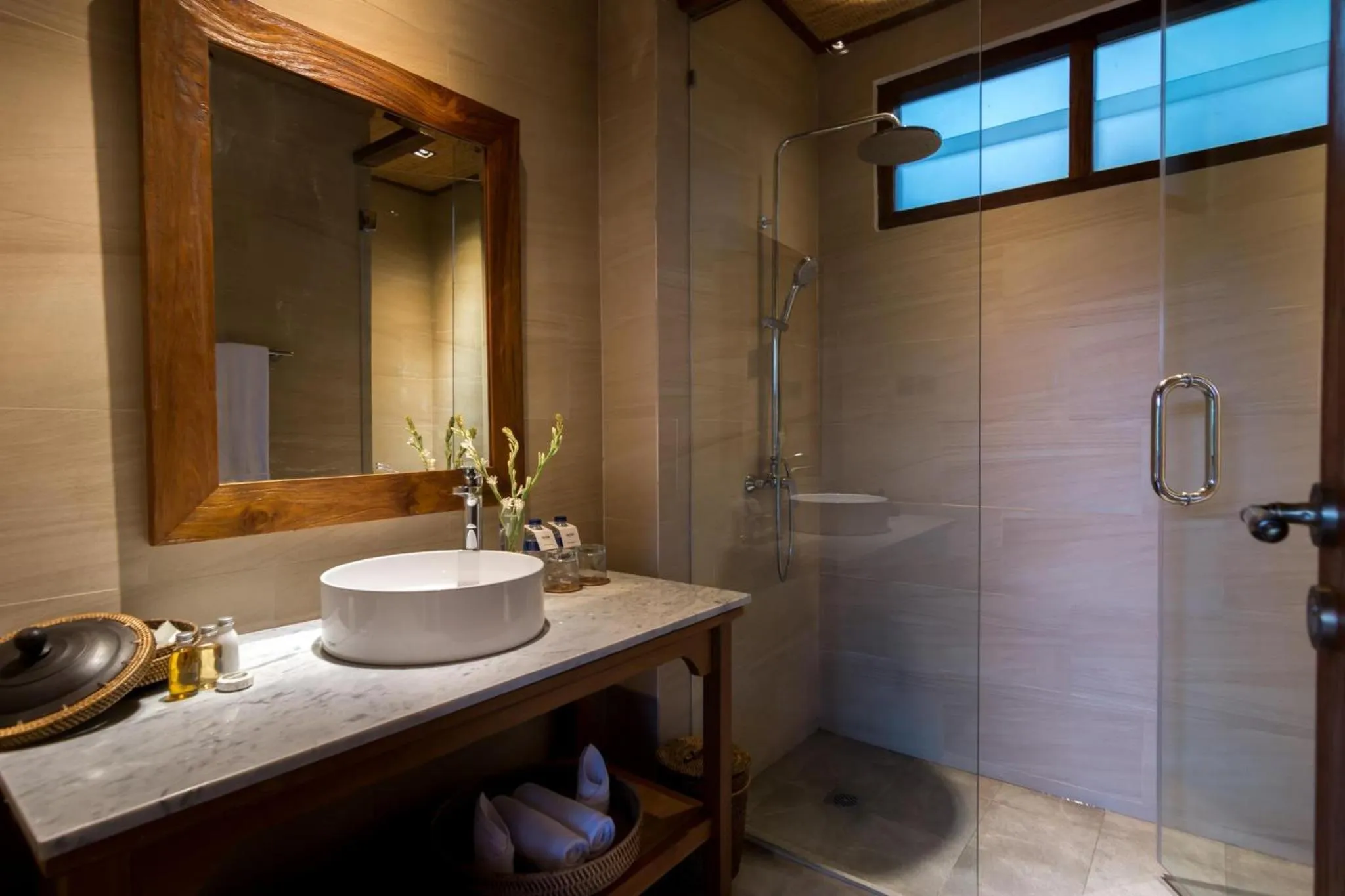 Bathroom in Ulun Ubud Resort - CHSE Certified