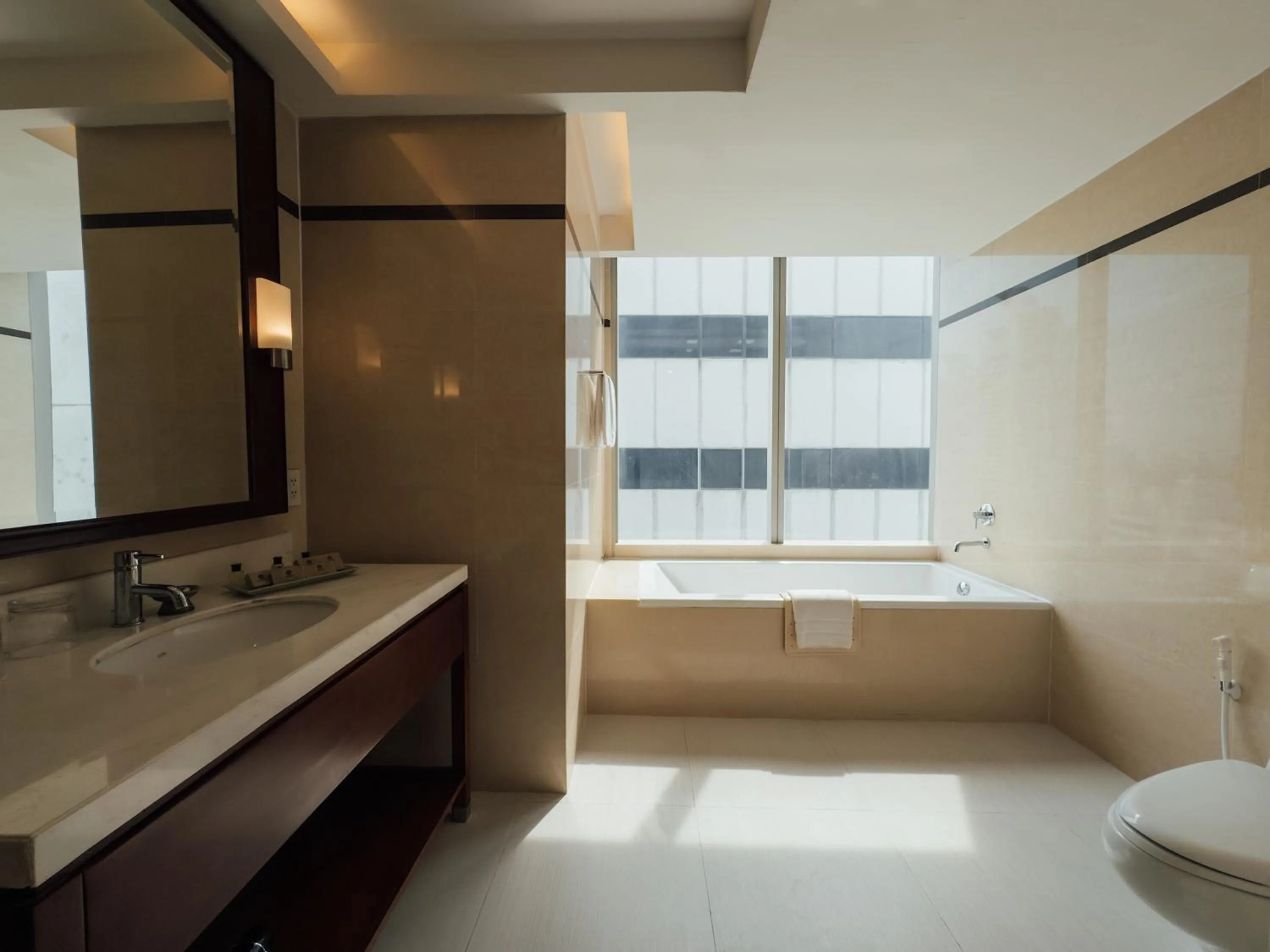 Bathroom in Column Bangkok Hotel