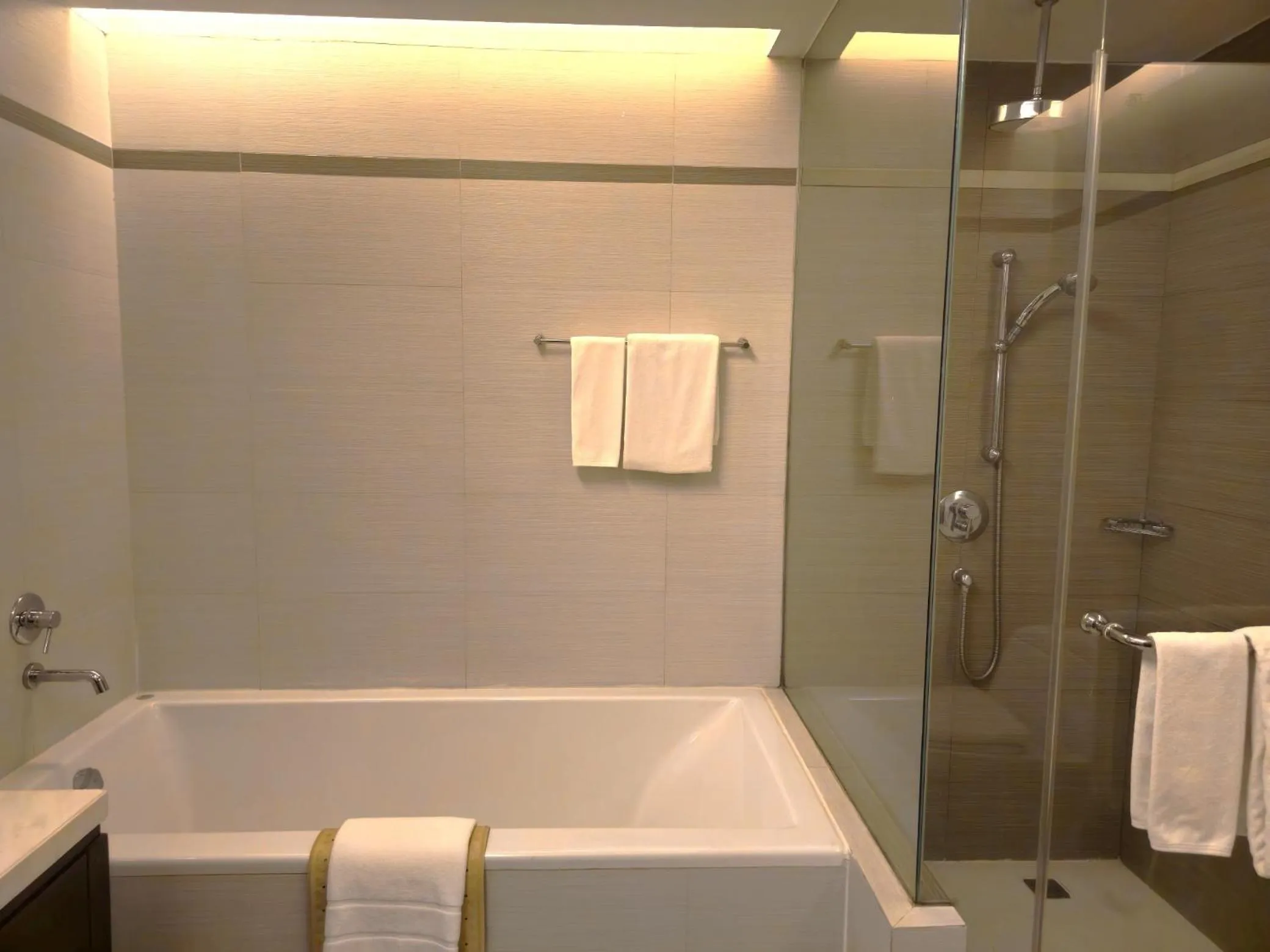 Shower in Column Bangkok Hotel