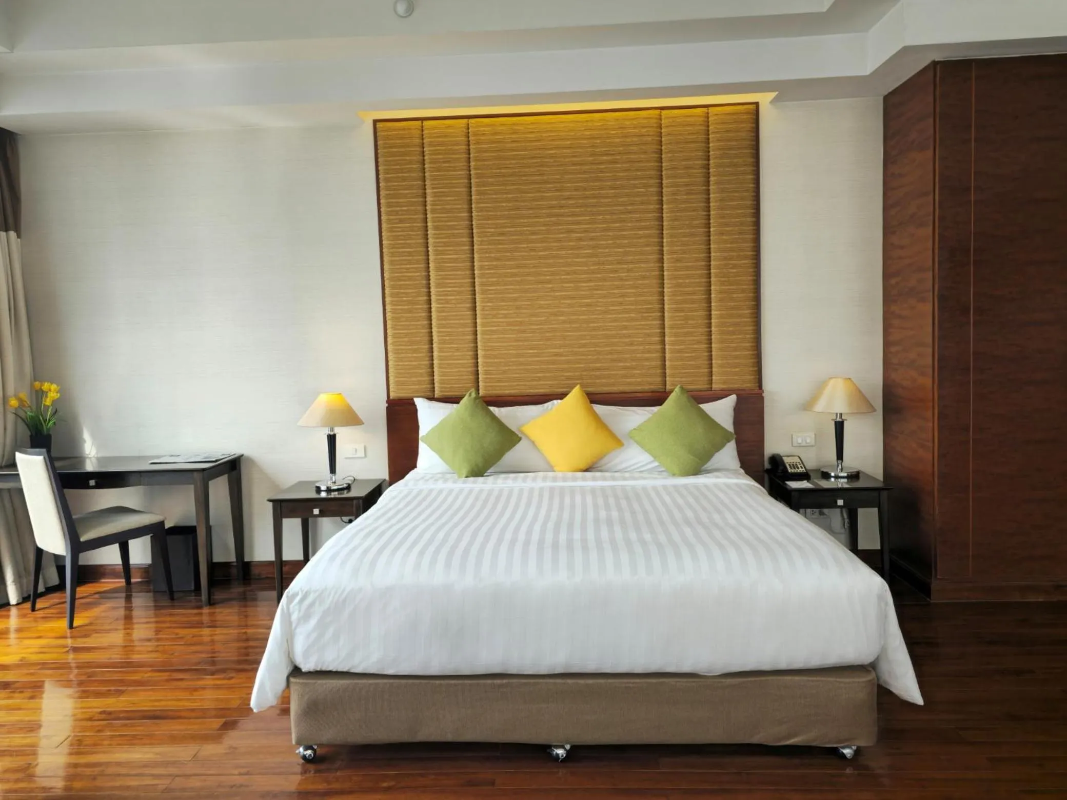 Bed in Column Bangkok Hotel