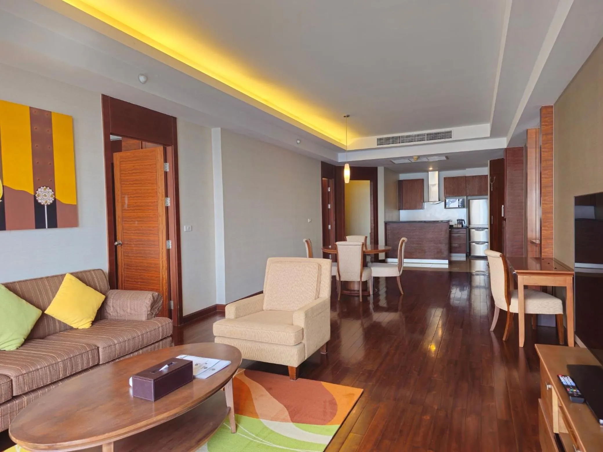 Living room in Column Bangkok Hotel