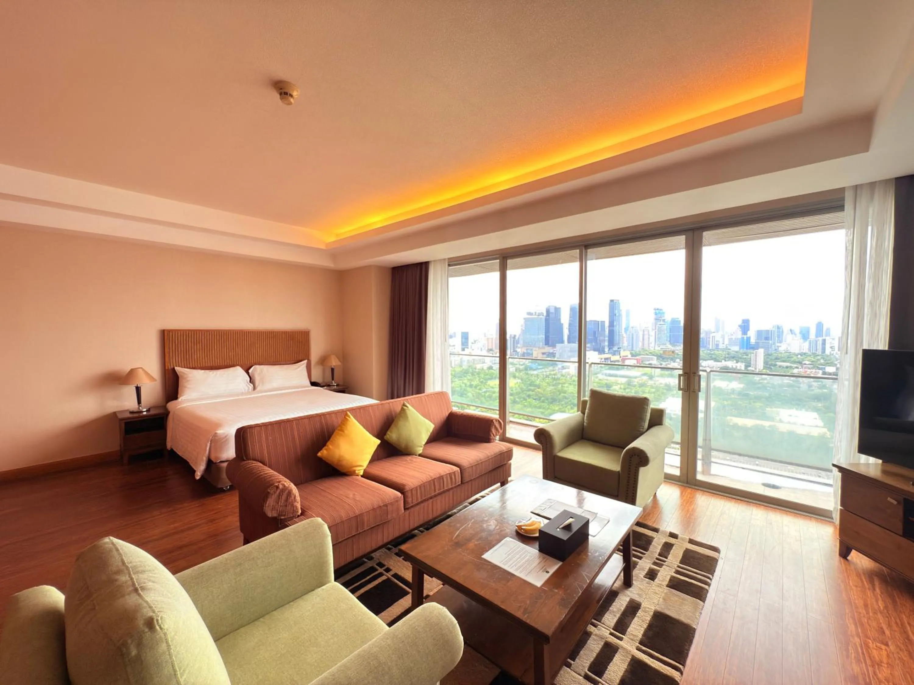 Balcony/Terrace, Bed in Column Bangkok Hotel