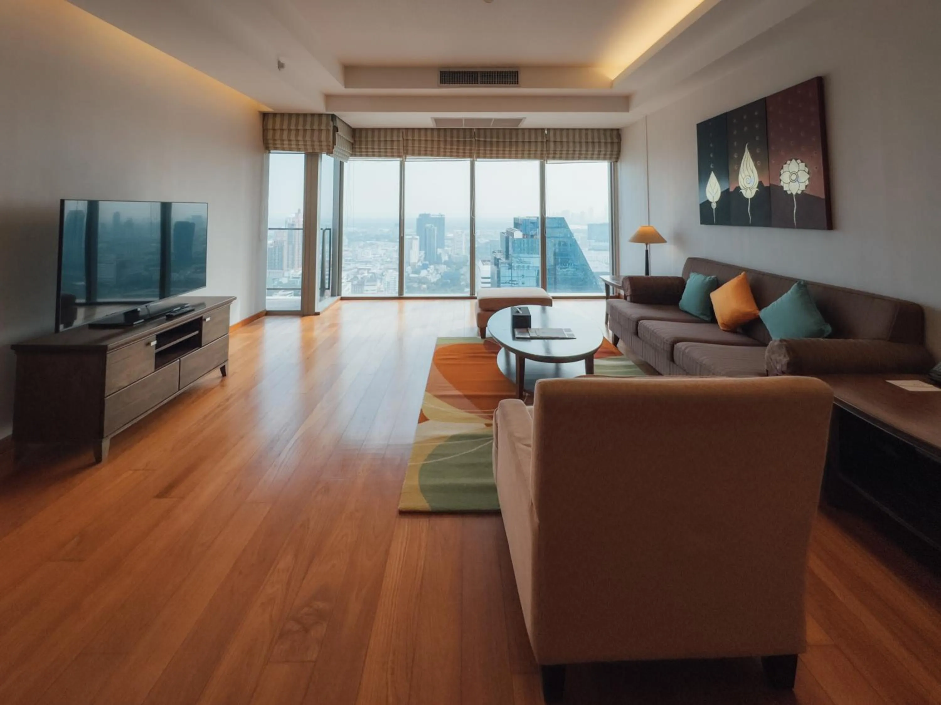 Living room in Column Bangkok Hotel