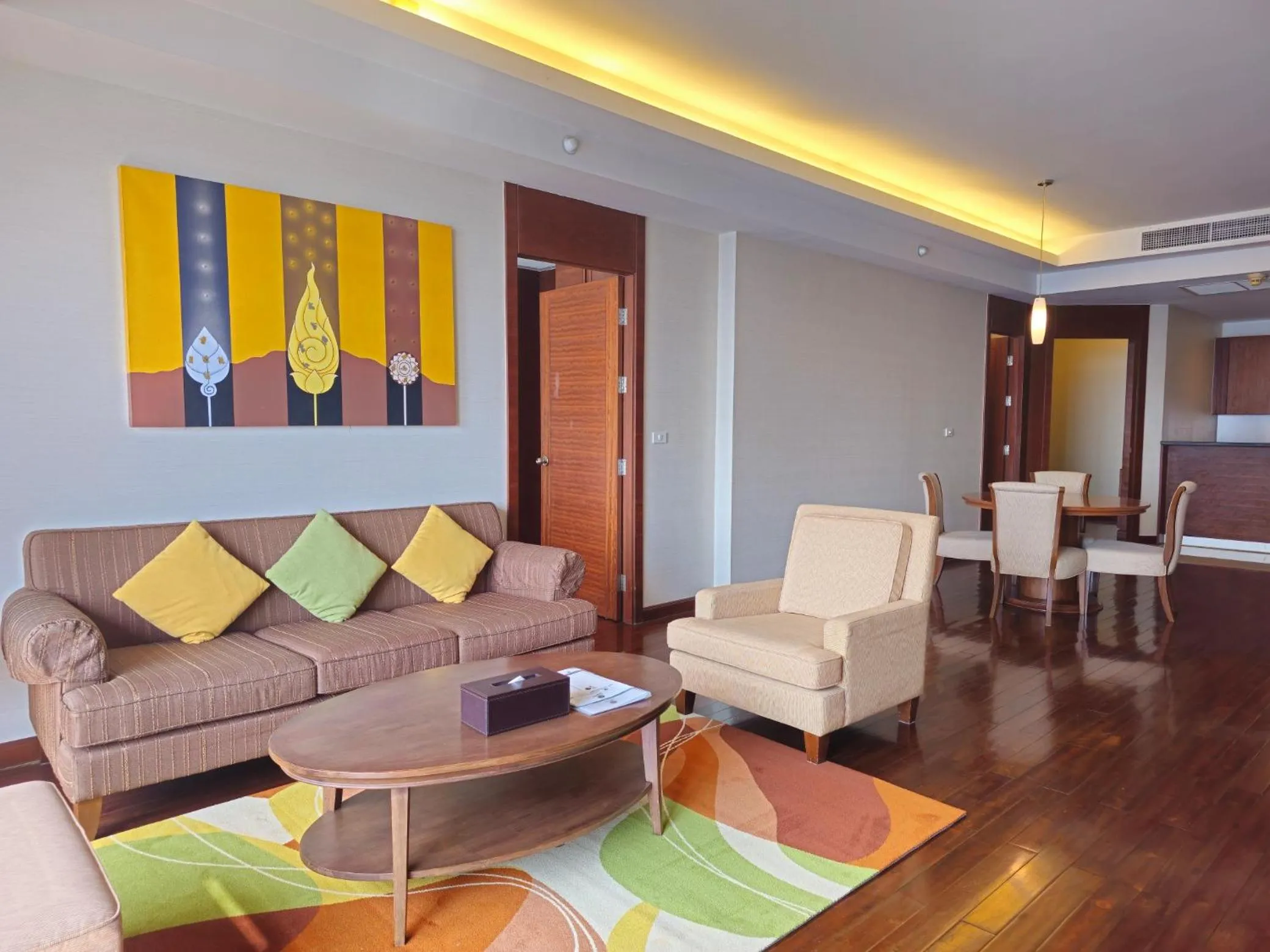 Living room in Column Bangkok Hotel