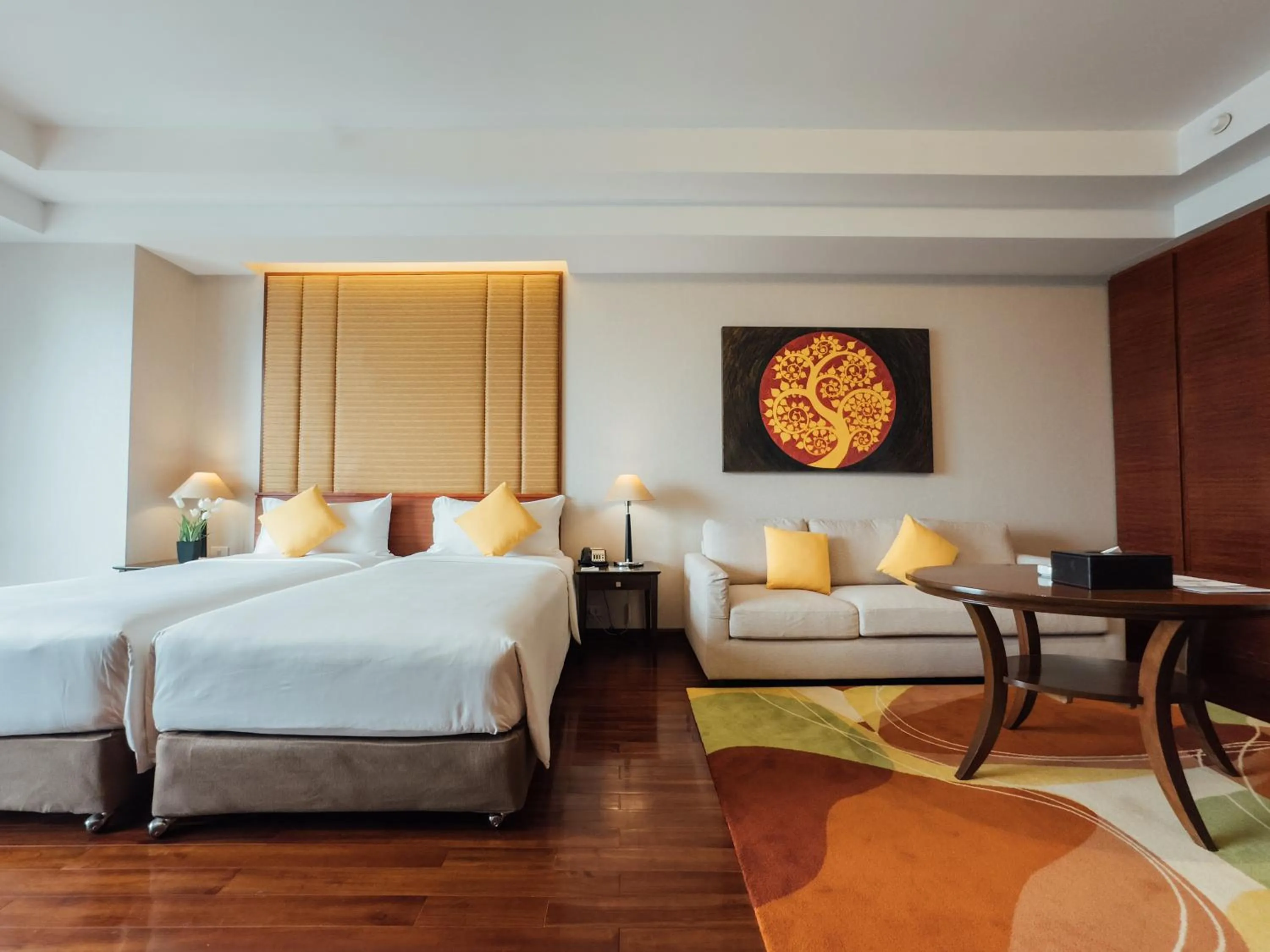 Bed in Column Bangkok Hotel