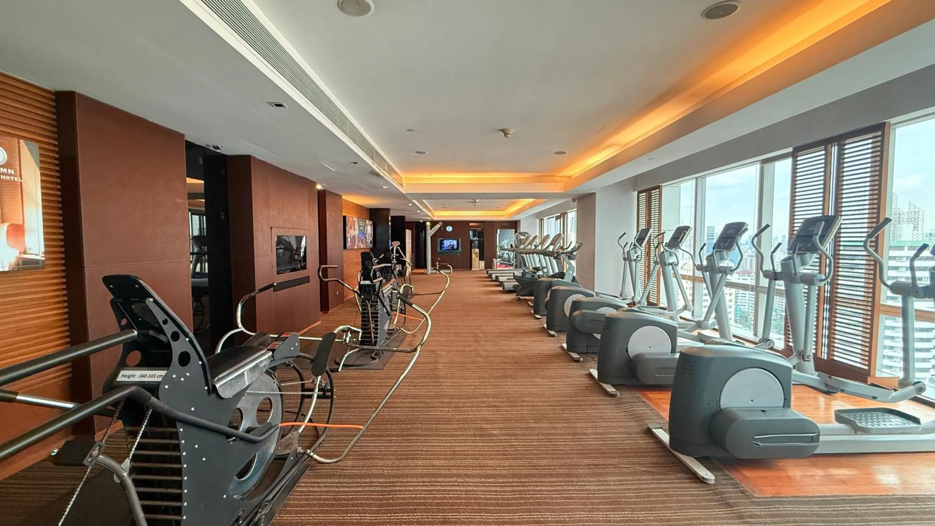 Fitness centre/facilities in Column Bangkok Hotel