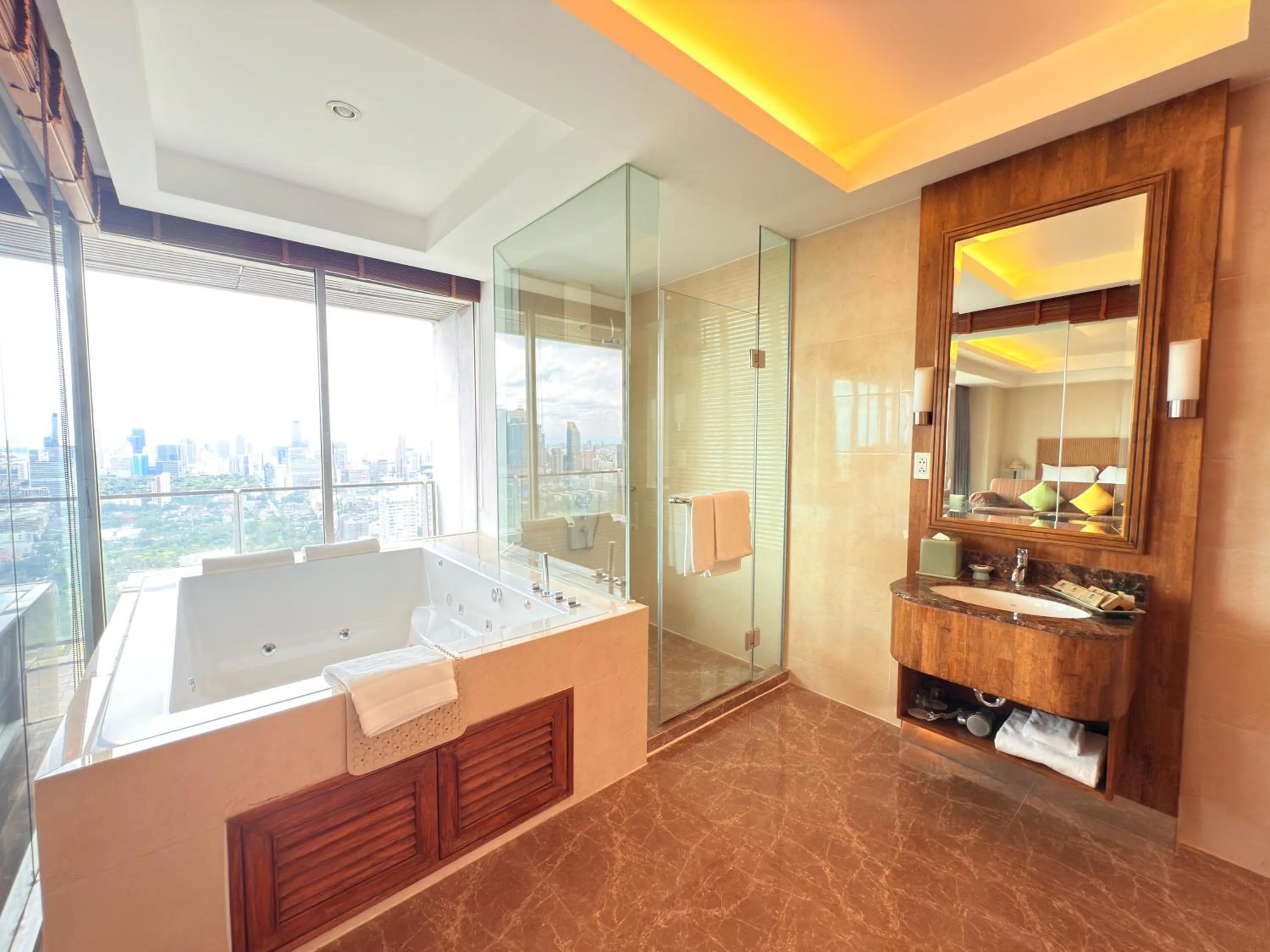 Shower in Column Bangkok Hotel