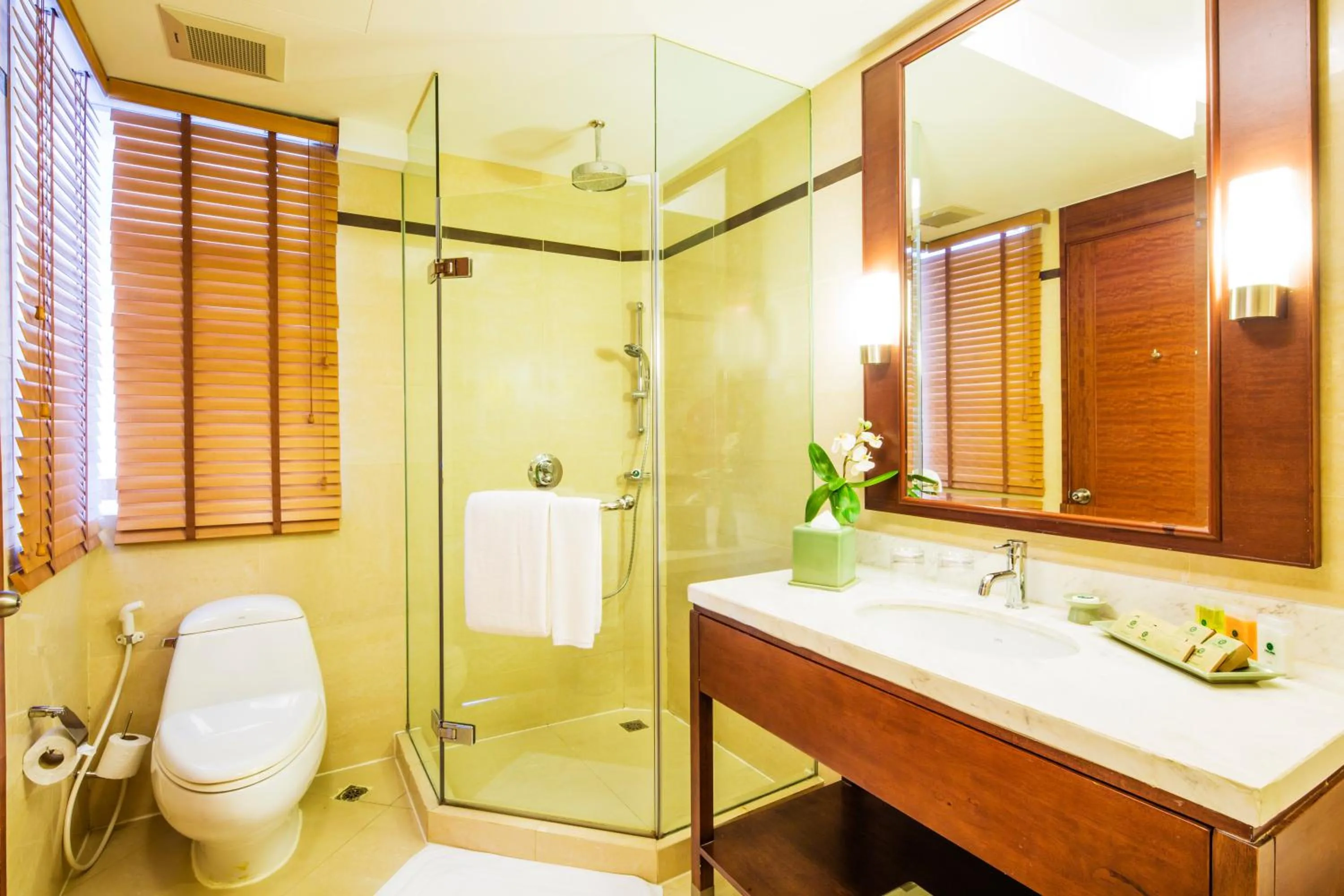 Shower in Column Bangkok Hotel