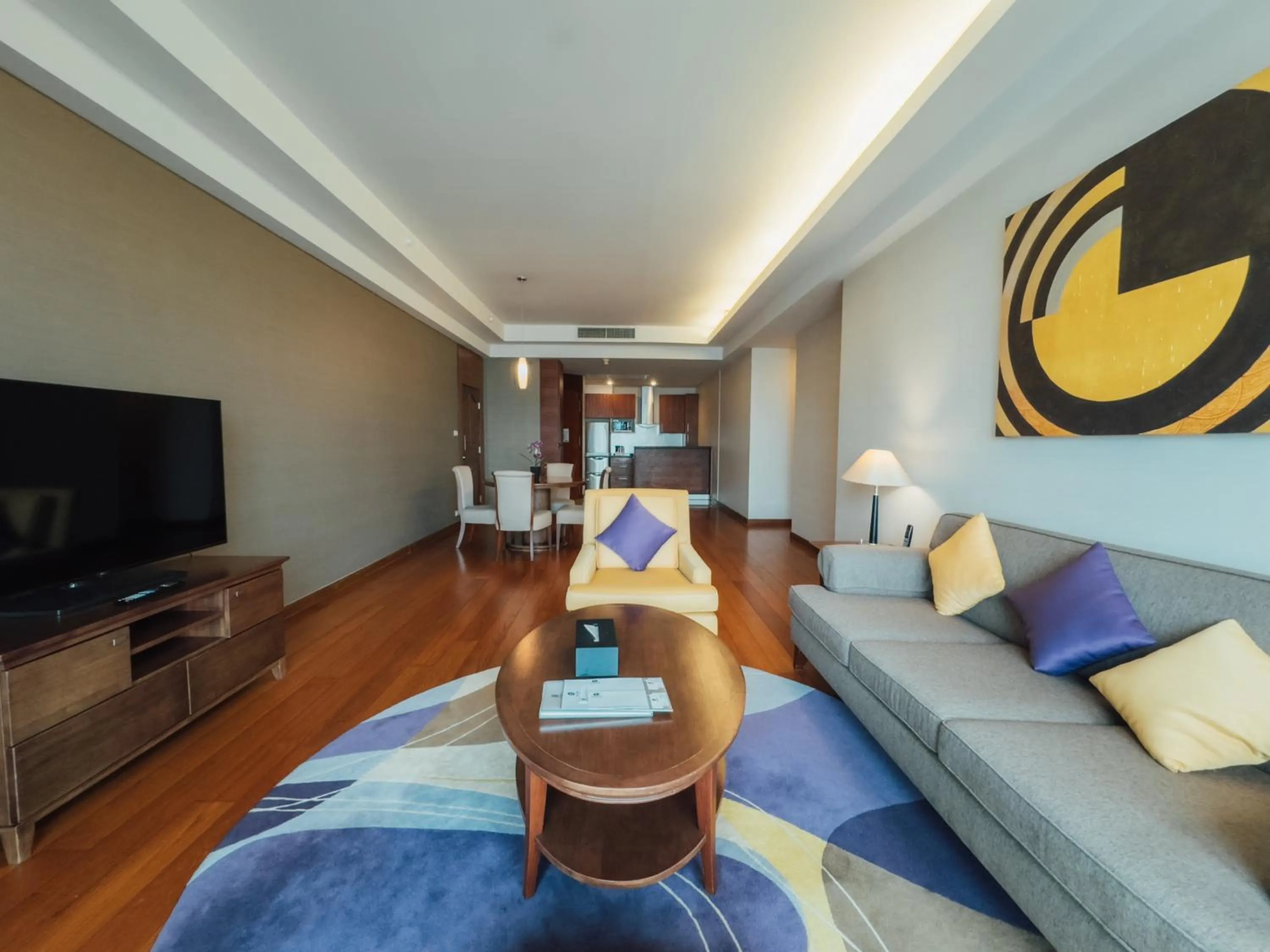 Living room in Column Bangkok Hotel