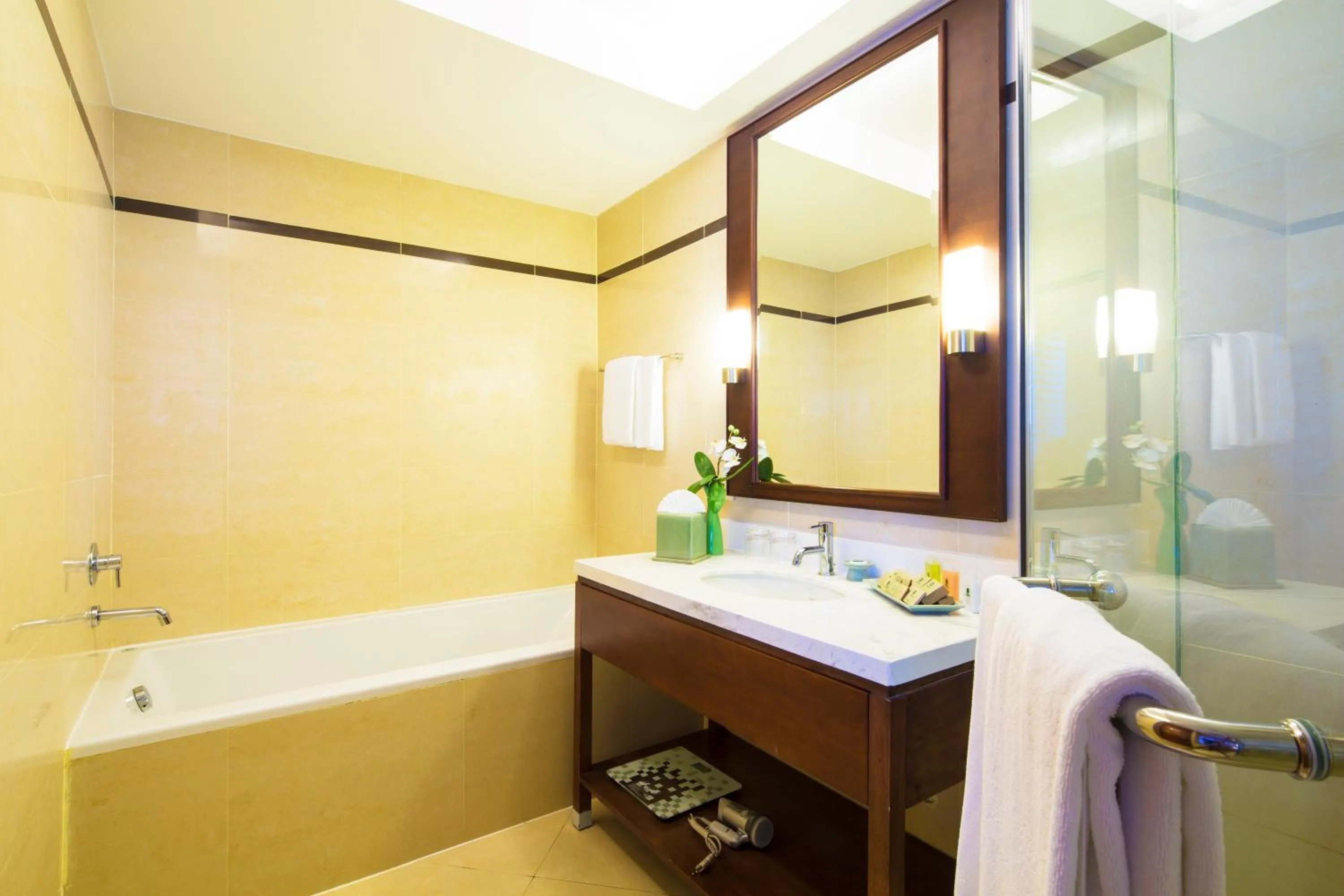 Bathroom in Column Bangkok Hotel