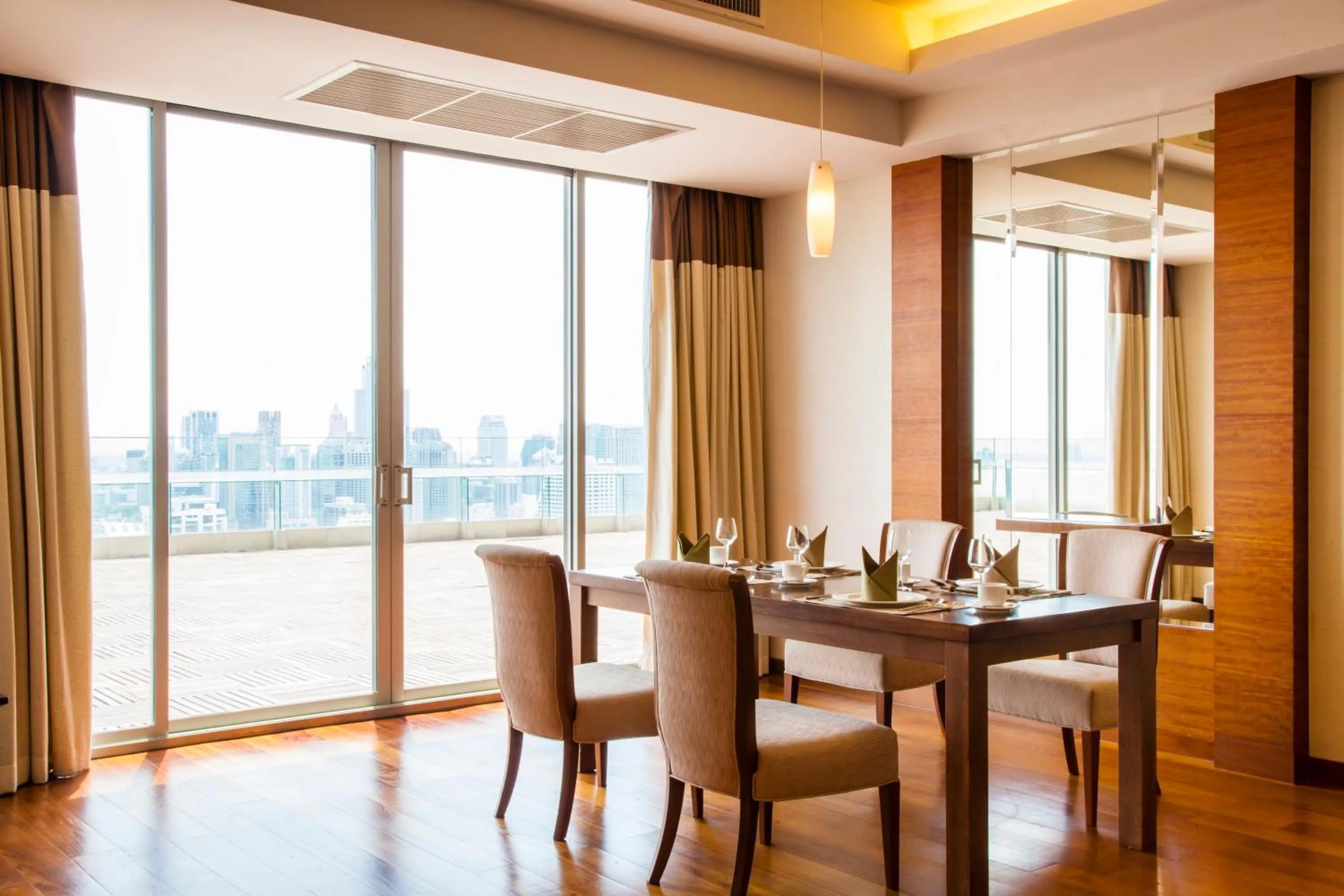Dining area in Column Bangkok Hotel