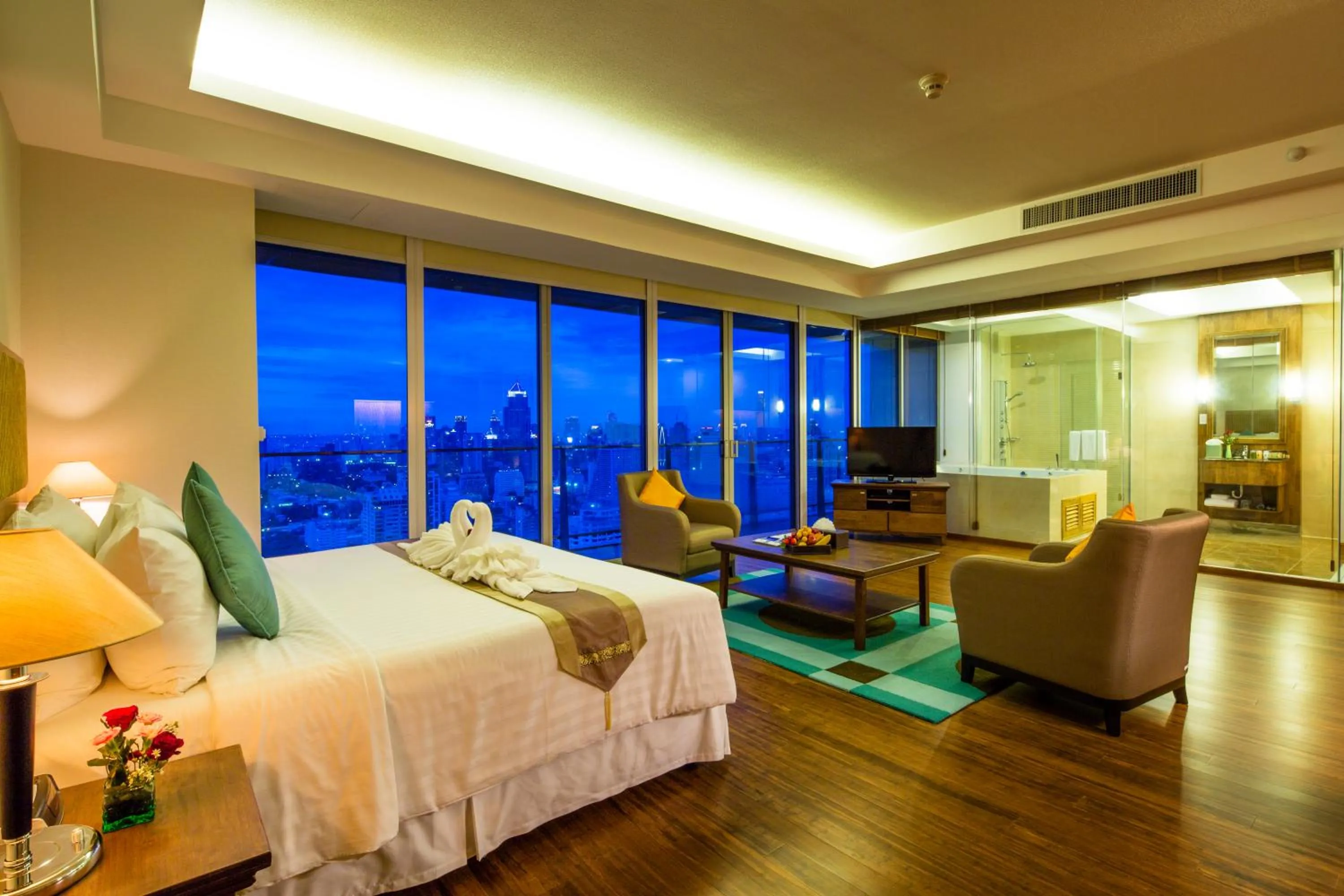 Bed in Column Bangkok Hotel