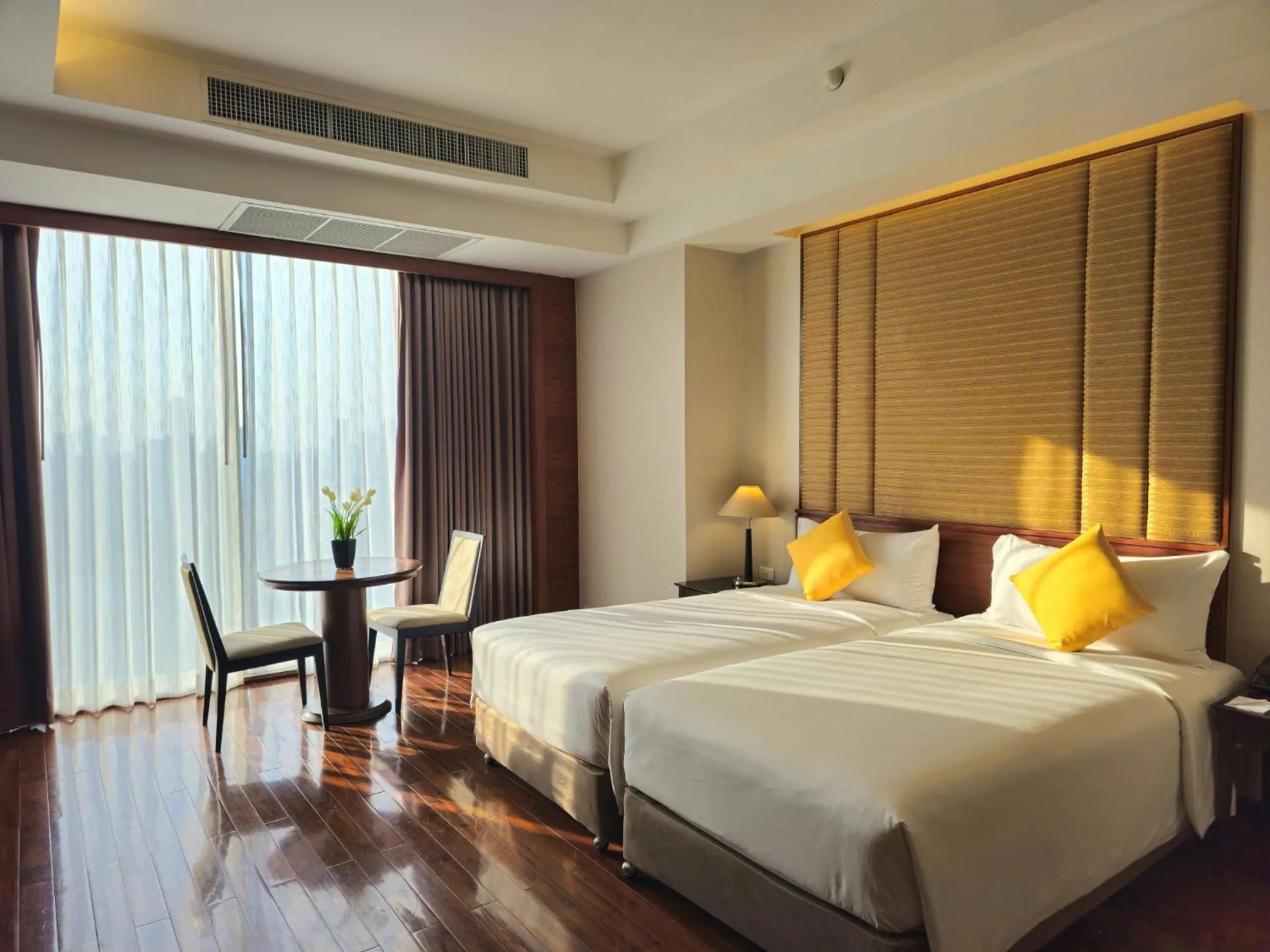 Bed in Column Bangkok Hotel