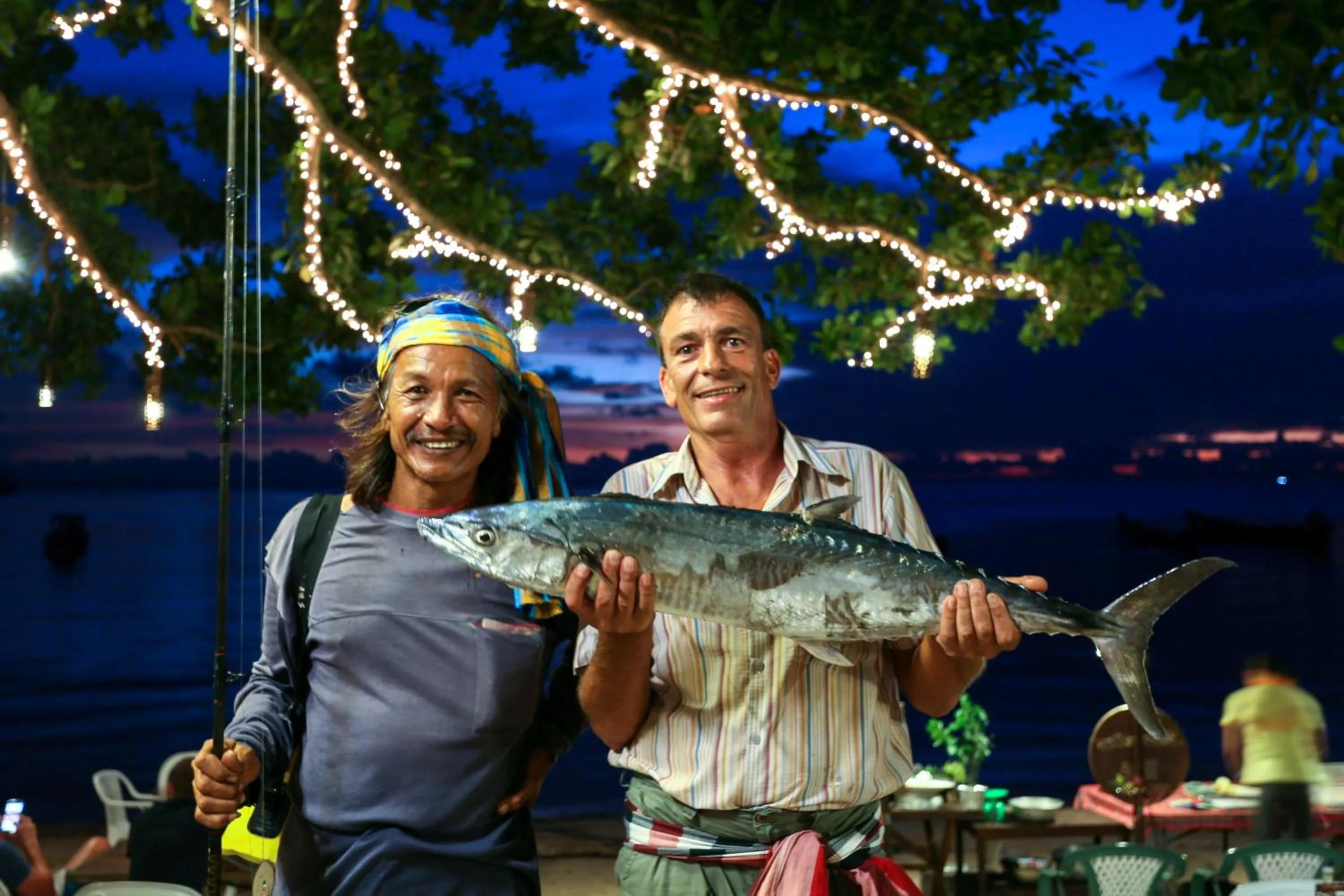 Fishing in Sairee Hut Resort Koh Tao