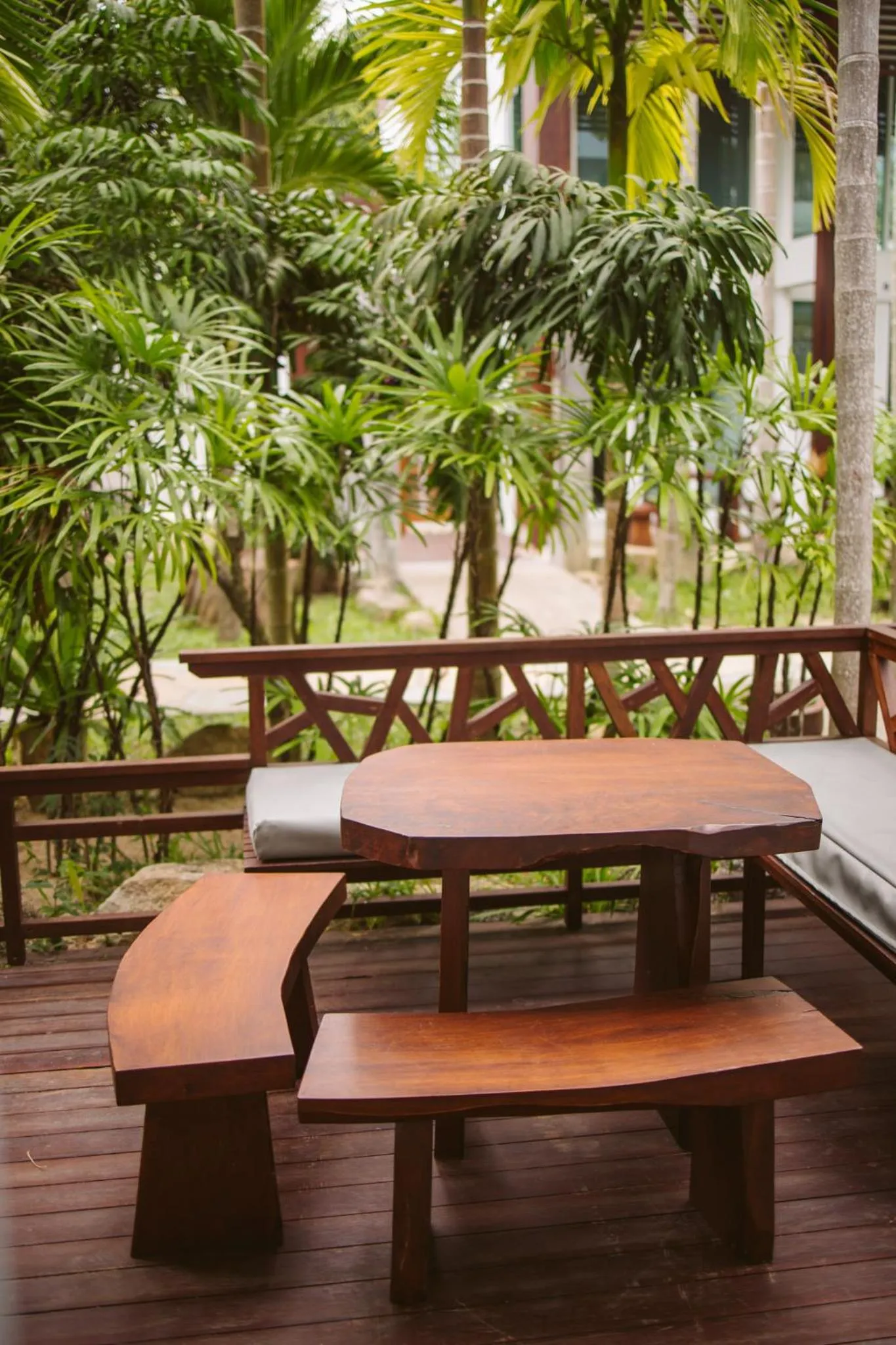 Balcony/Terrace in Sairee Hut Resort Koh Tao